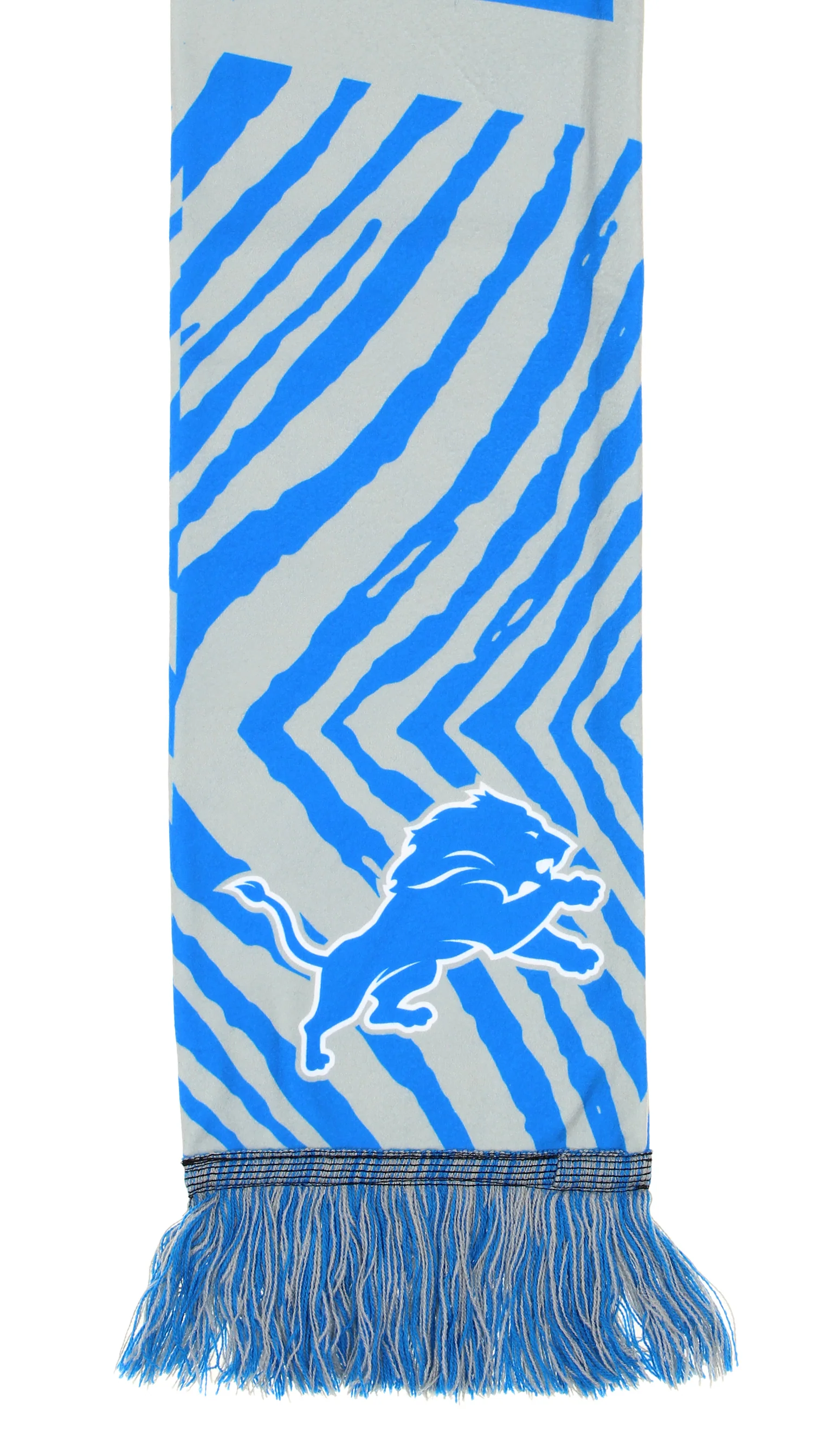 FOCO X Zubaz NFL Collab 3 Pack Glove Scarf & Hat Outdoor Winter Set, Detroit Lions - Image 2