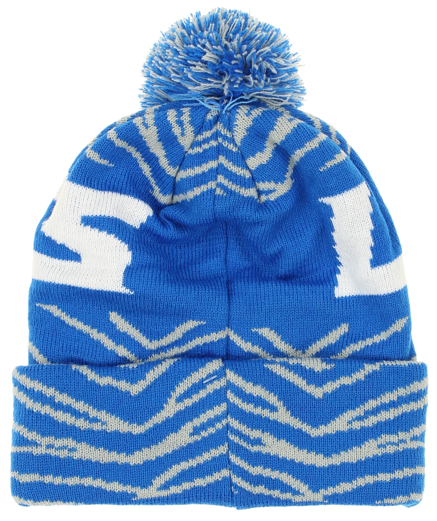 FOCO X Zubaz NFL Collab 3 Pack Glove Scarf & Hat Outdoor Winter Set, Detroit Lions - Image 5