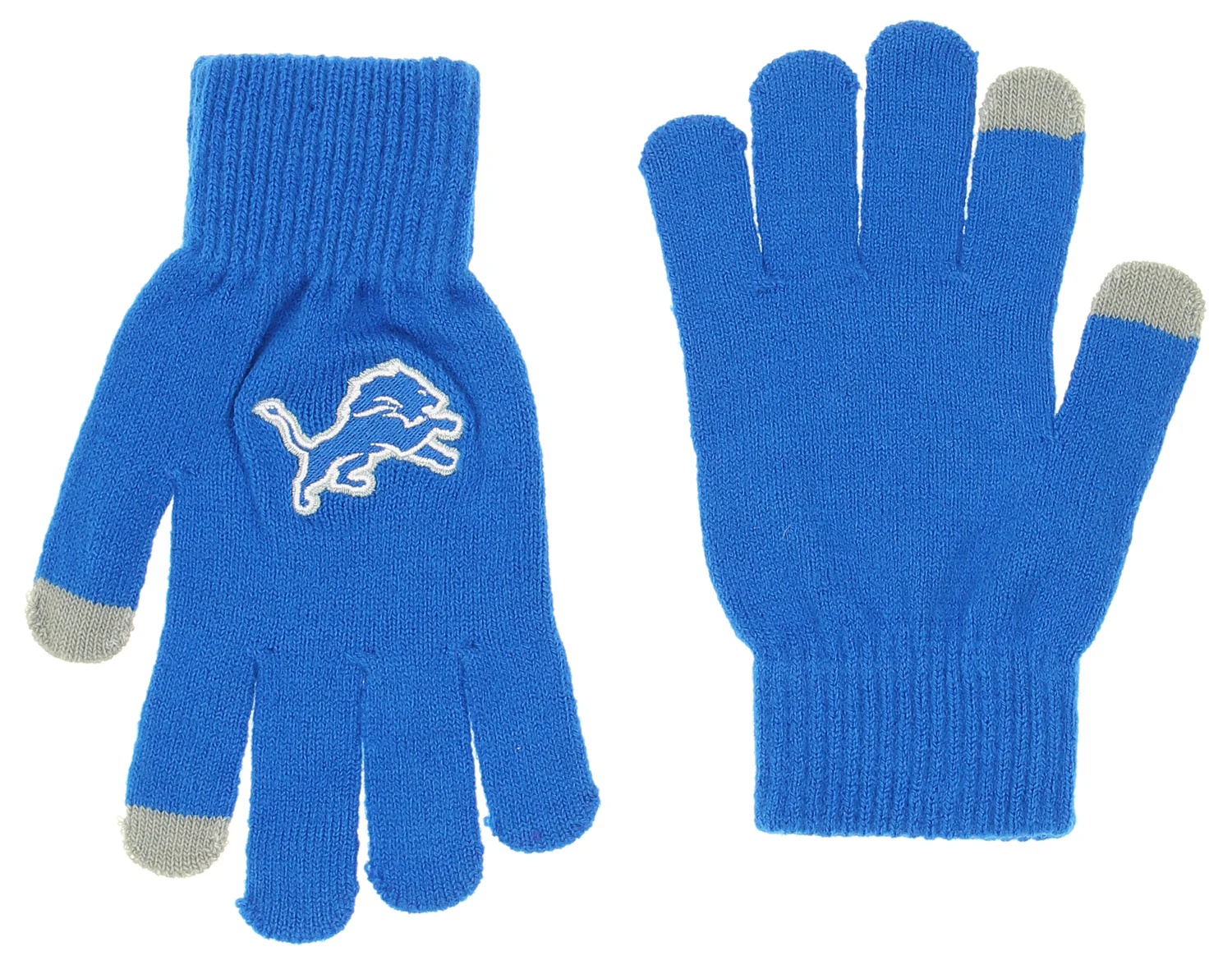 FOCO X Zubaz NFL Collab 3 Pack Glove Scarf & Hat Outdoor Winter Set, Detroit Lions - Image 6