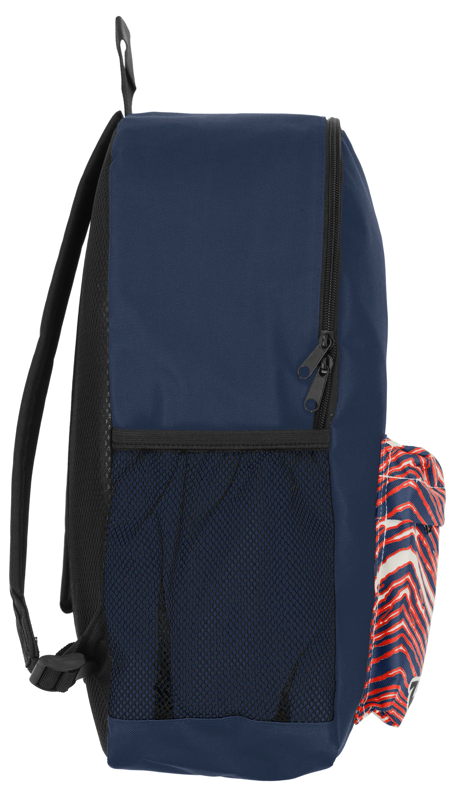 FOCO X ZUBAZ NFL New England Patriots Zebra 2 Collab Printed Backpack - Image 2