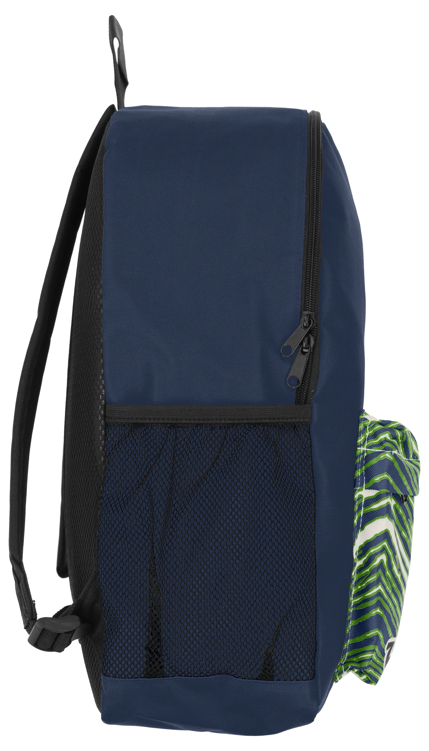 FOCO X ZUBAZ NFL Seattle Seahawks Zebra 2 Collab Printed Backpack - Image 2