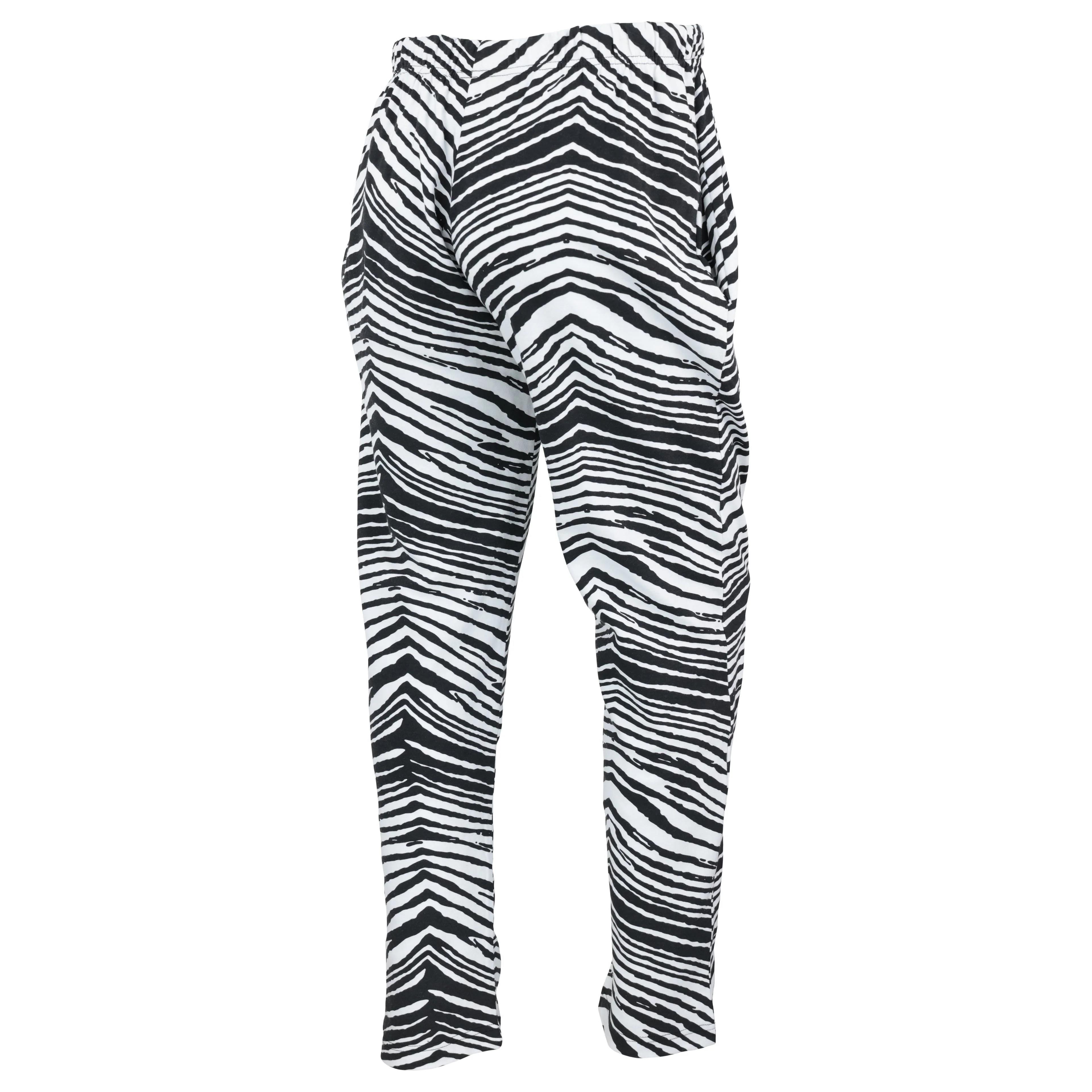 Zubaz 88 Men's The Original Pants - BLACK/WHITE ZEBRA - Image 2