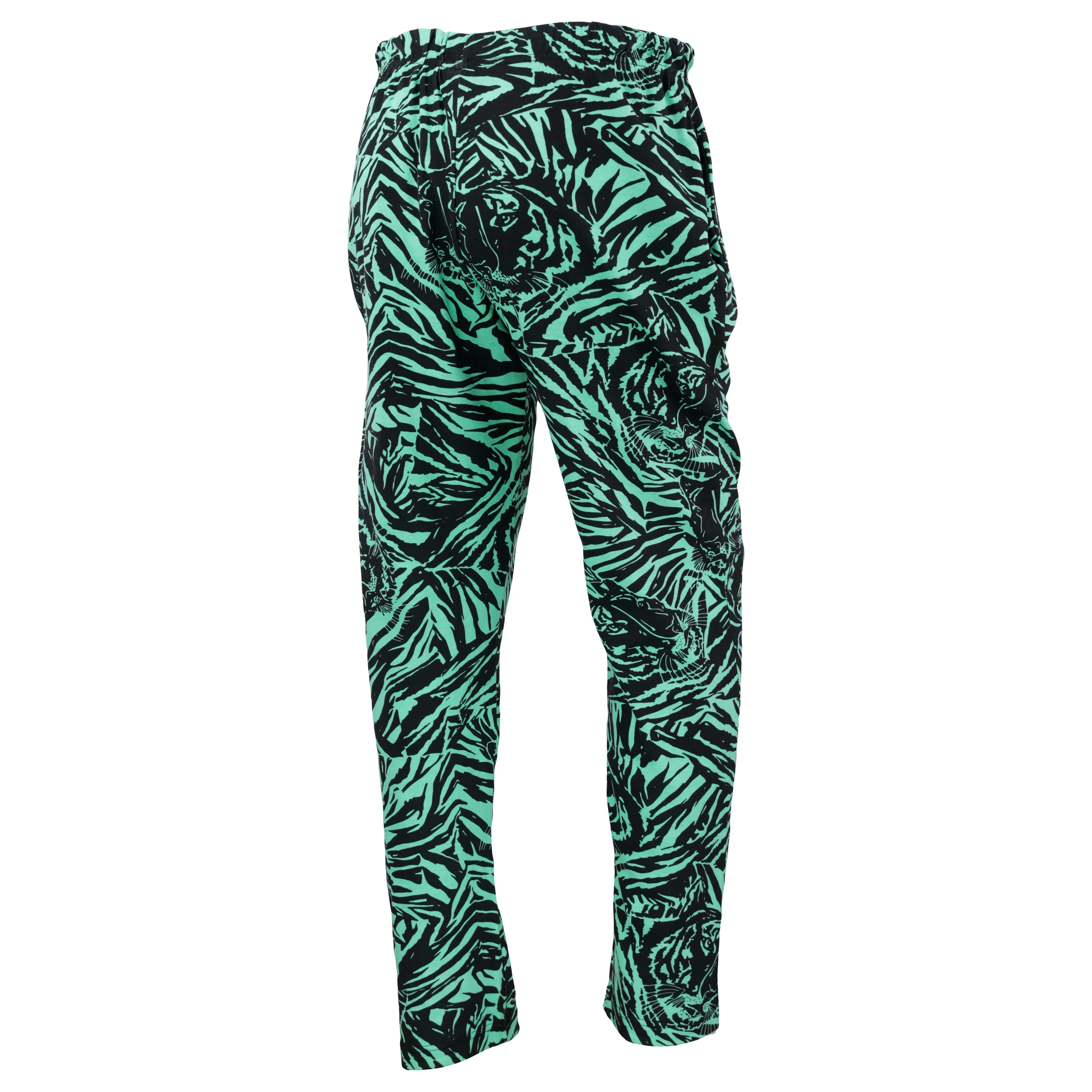 Zubaz 88 Men's The Original Pants - MINT/BLACK TIGER - Image 2