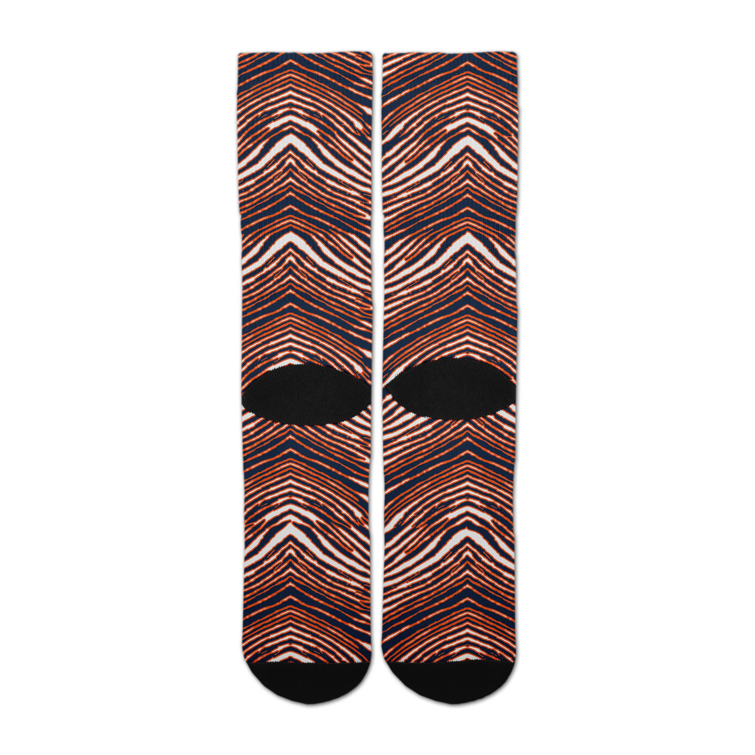 Zubaz By For Bare Feet NFL Zubified Adult and Youth Dress Socks, Denver Broncos, Large - Image 4