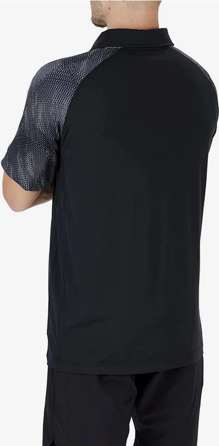 Zubaz Green Bay Packers NFL Men's Elevated Field Polo w/Tonal Viper Print Accent - Image 2