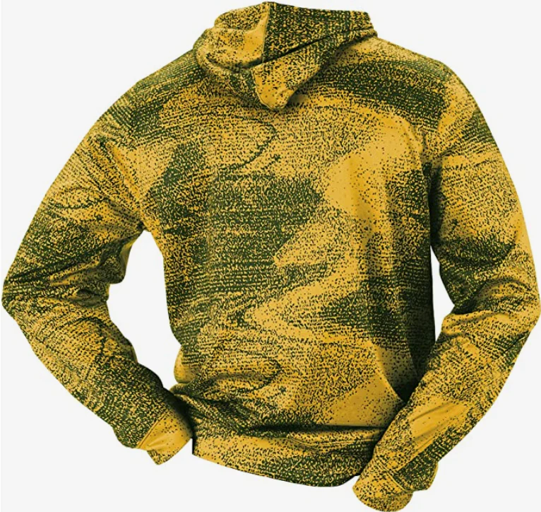 Zubaz Green Bay Packers NFL Men's Static Hoodie - Image 2