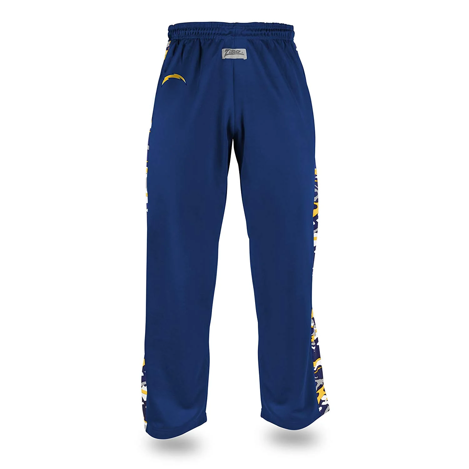 Zubaz Men's NFL Los Angeles Chargers Camo Print Stadium Pants - Image 3