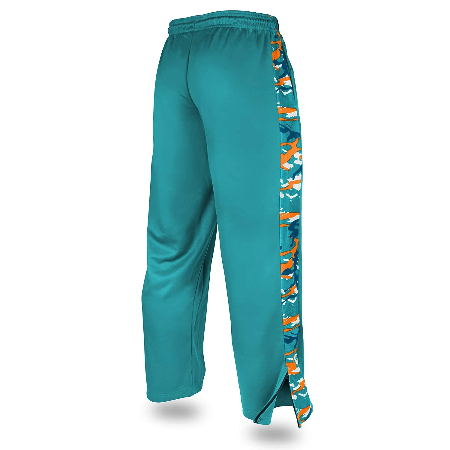 Zubaz Men's NFL Miami Dolphins Camo Print Stadium Pants - Image 2