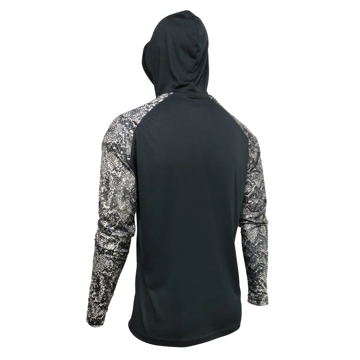 Zubaz Men's NFL Minnesota Vikings Tonal Lightweight Hoodie - Image 2