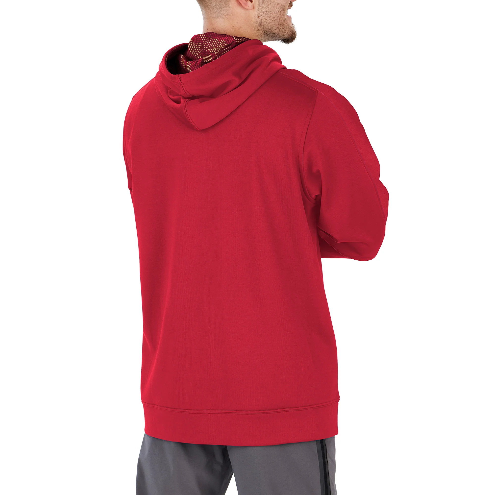 Zubaz Men's NFL San Francisco 49ers Viper Print Hoodie - Image 2