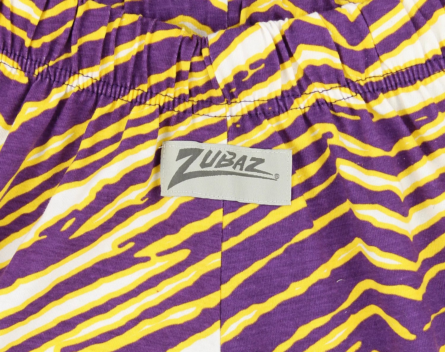 Zubaz Minnesota Vikings NFL Men's Zebra Left Hip Logo Lounge Pant - Image 2