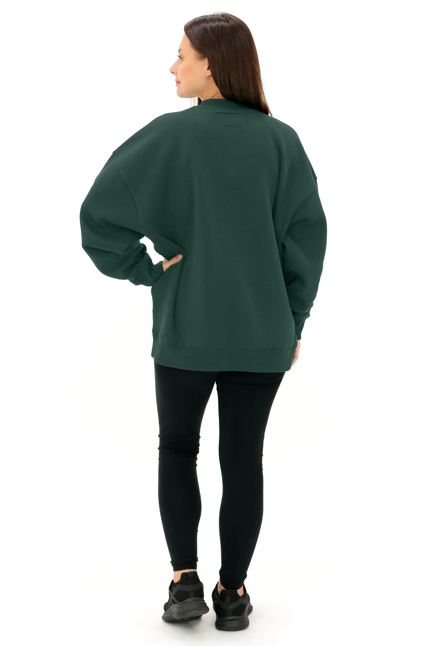 Zubaz NFL 90s Drop Shoulder Crewneck -MVP, GREEN BAY PACKERS - Image 3