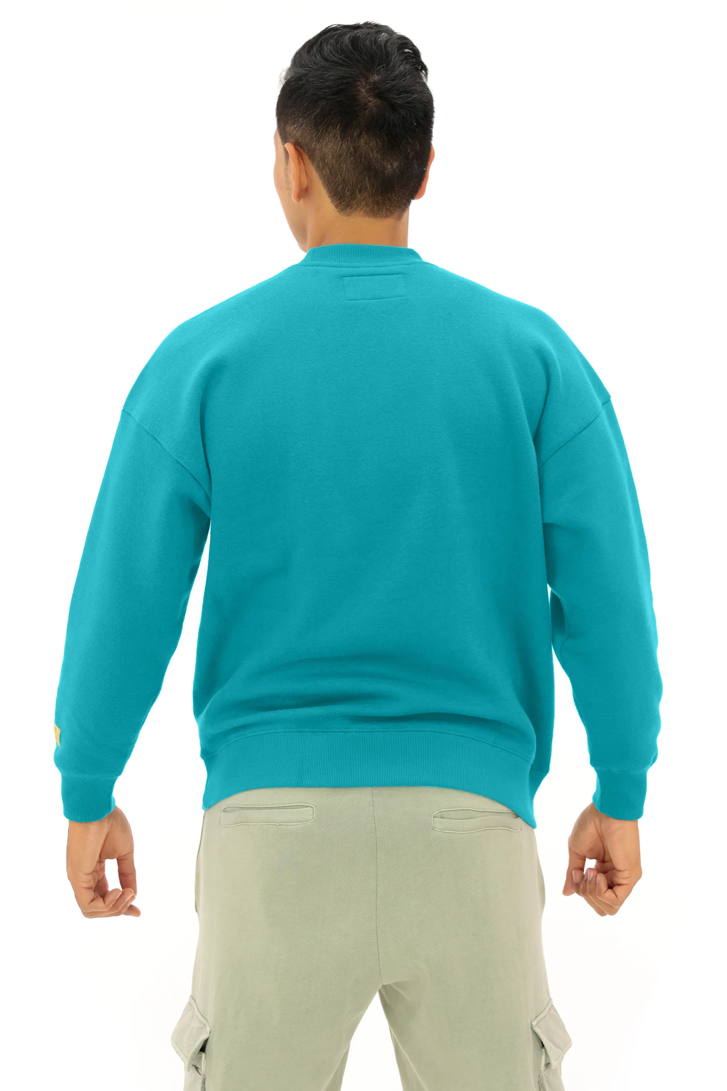 Zubaz NFL 90s Drop Shoulder Crewneck -MVP, MIAMI DOLPHINS - Image 5