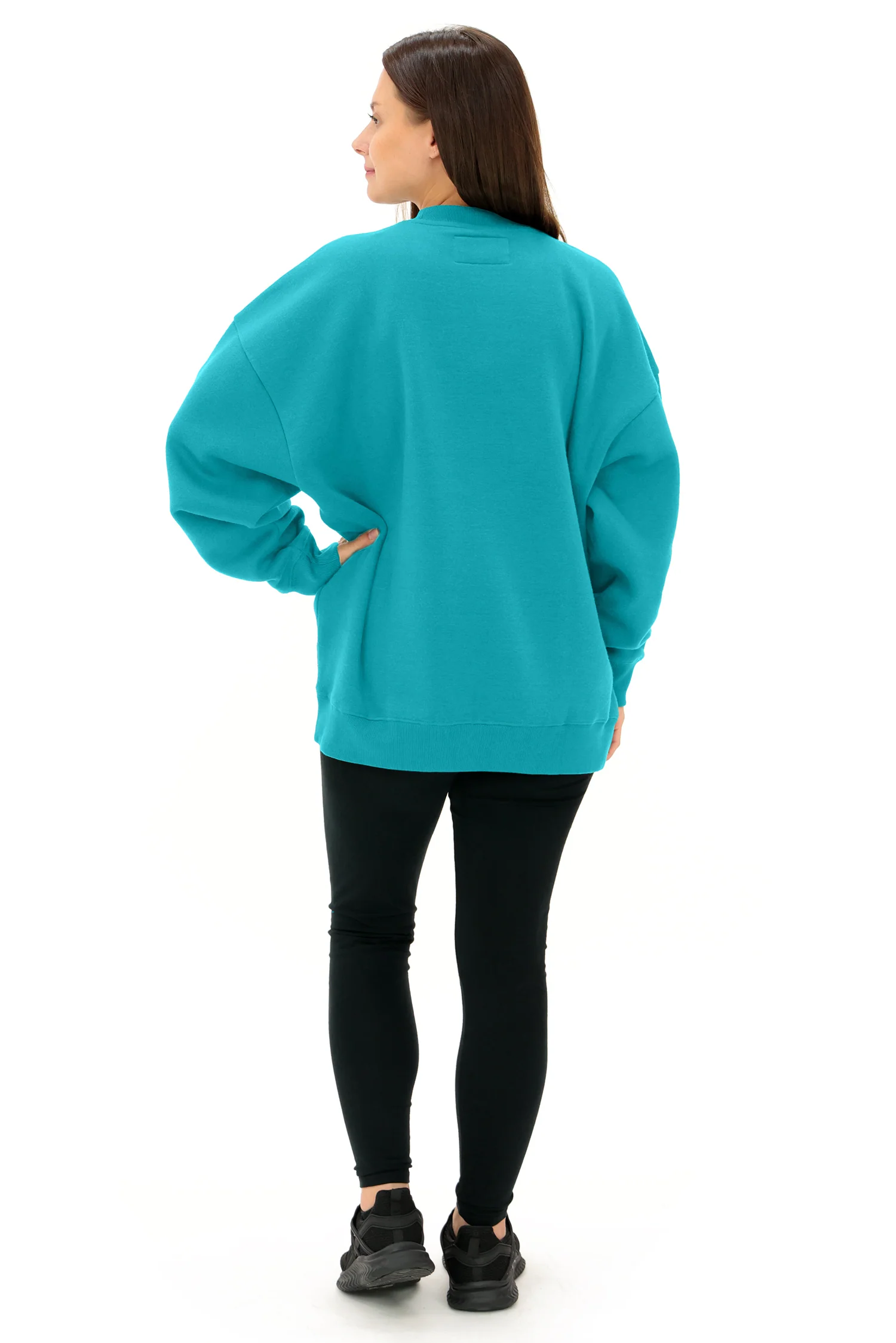 Zubaz NFL 90s Drop Shoulder Crewneck -MVP, MIAMI DOLPHINS - Image 8