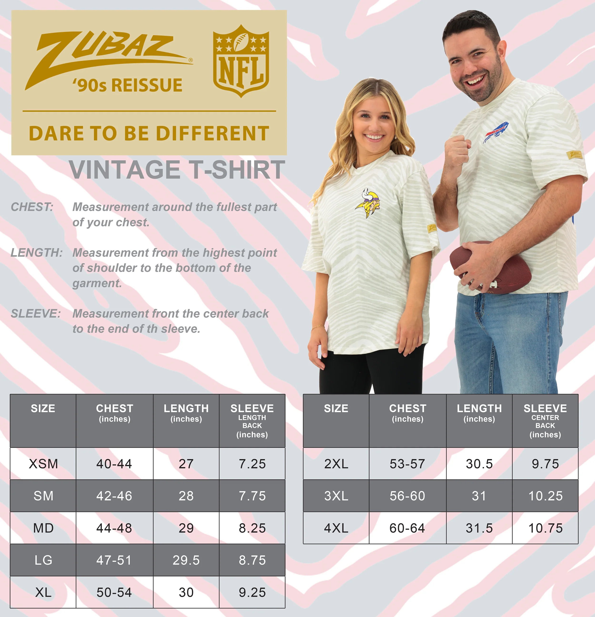 Zubaz NFL 90s SS Tee- Helmet-Off White, WASHINGTON COMMANDERS - Image 40