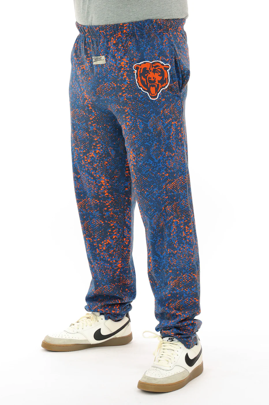 Zubaz NFL Adult Unisex Z88 Embroidered Post Pattern Pant, Chicago Bears, X-Small - Image 35