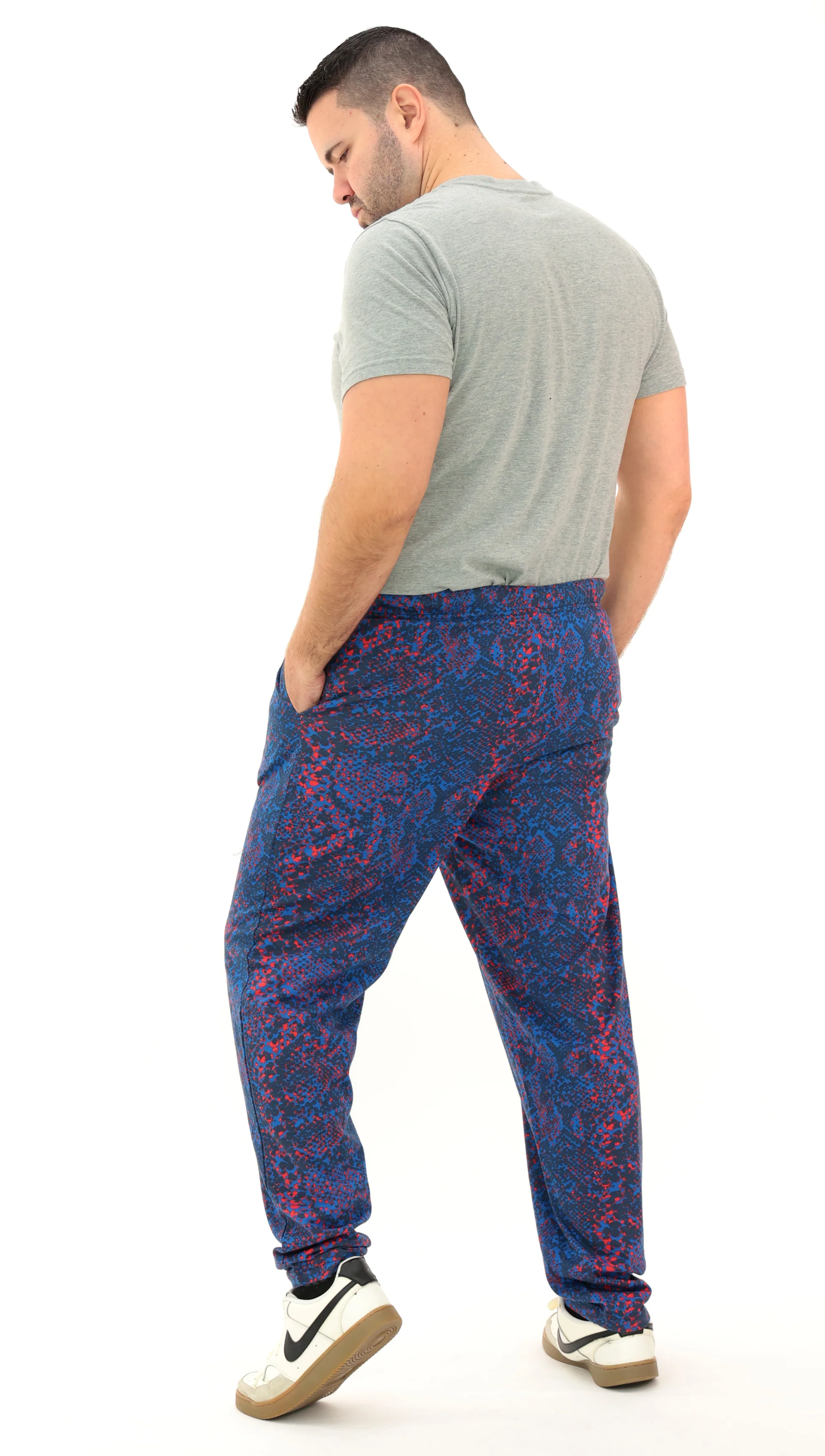 Zubaz NFL Adult Unisex Z88 Embroidered Post Pattern Pant, Houston Texans, X-Small - Image 40