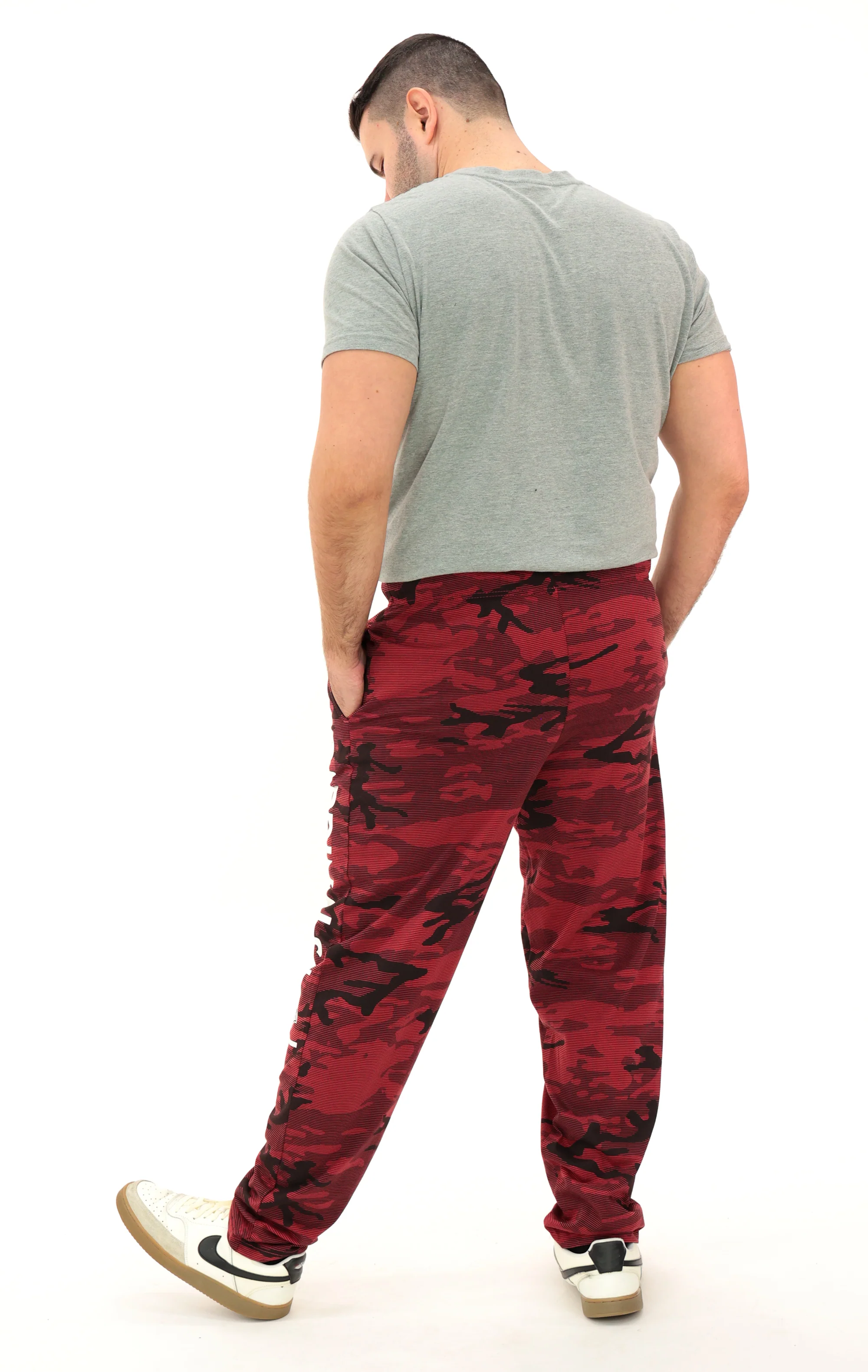Zubaz NFL Adult Unisex Z88 Camo Lines Pants, Arizona Cardinals - Image 5