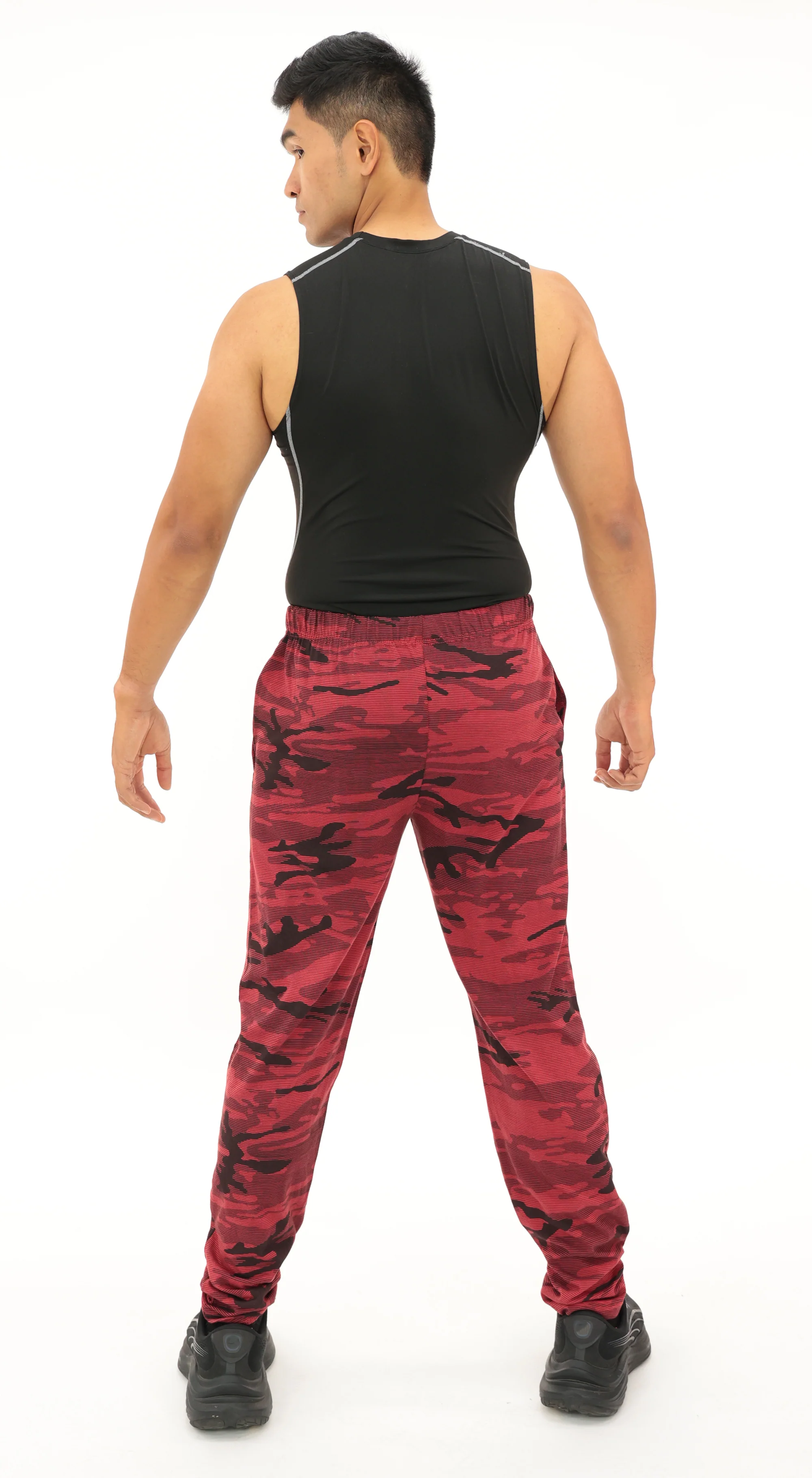 Zubaz NFL Adult Unisex Z88 Camo Lines Pants, Atlanta Falcons - Image 3