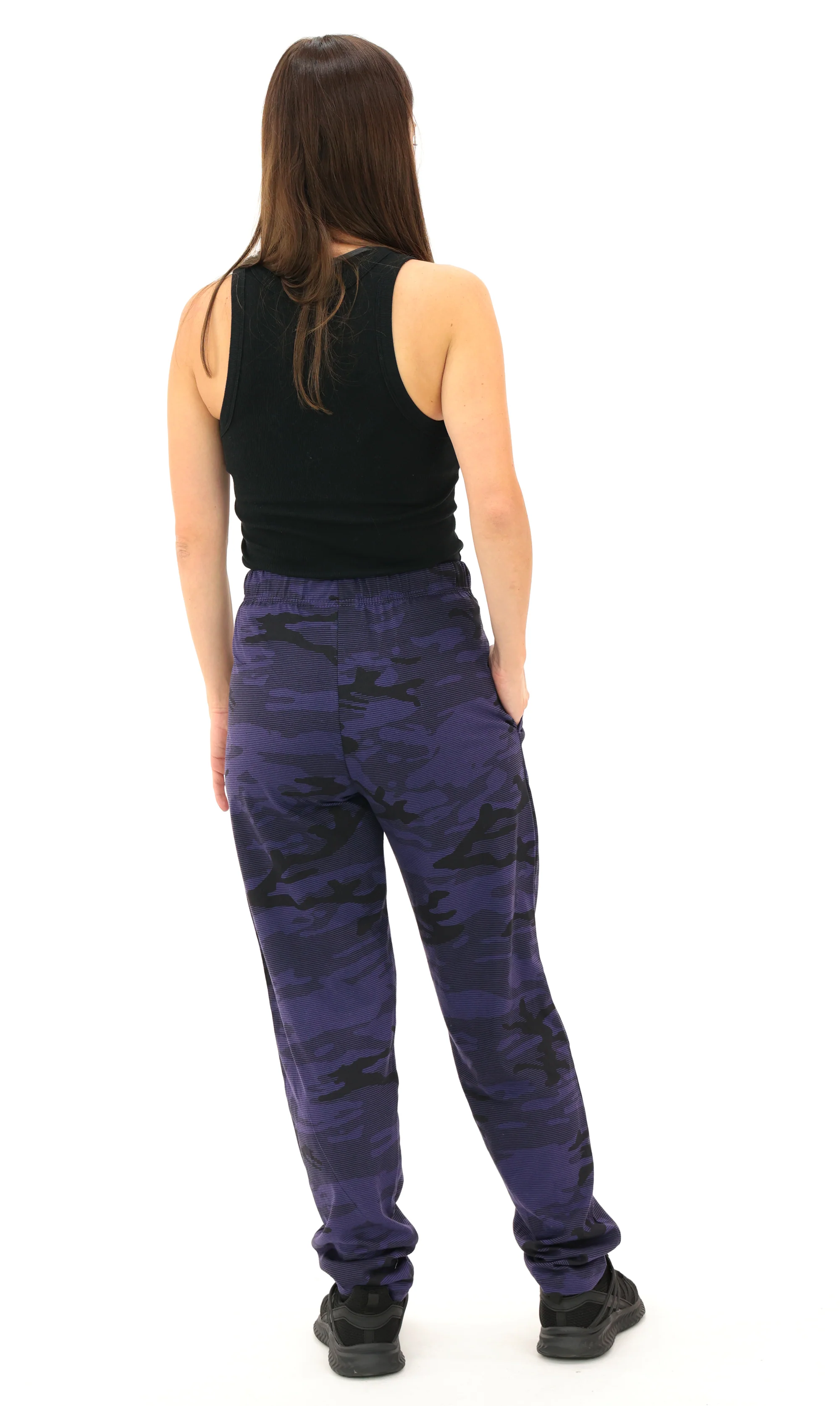 Zubaz NFL Adult Unisex Z88 Camo Lines Pants, Baltimore Ravens - Image 5