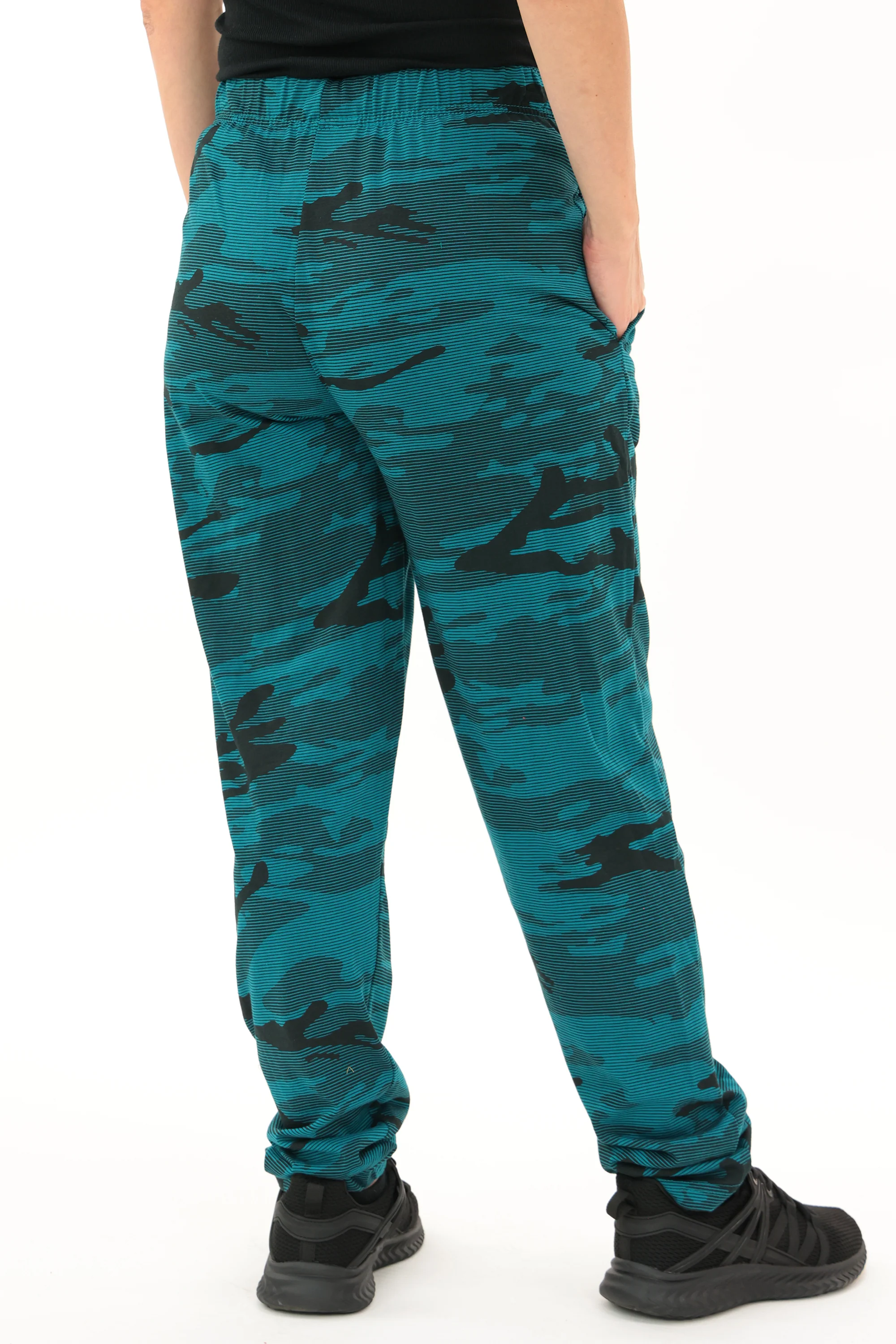 Zubaz NFL Adult Unisex Z88 Camo Lines Pants, Jacksonville Jaguars - Image 7