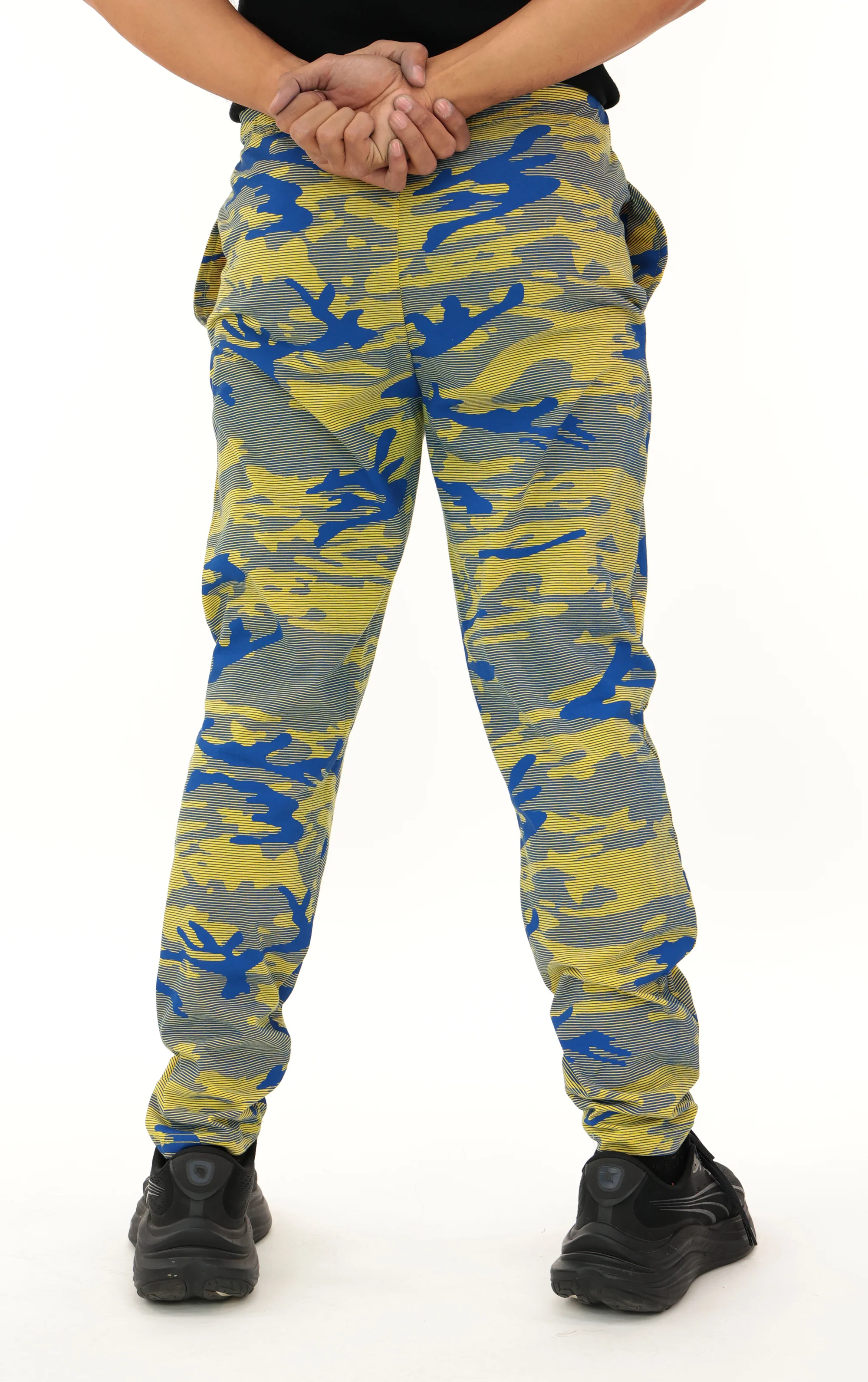 Zubaz NFL Adult Unisex Z88 Camo Lines Pants, Los Angeles Rams - Image 4