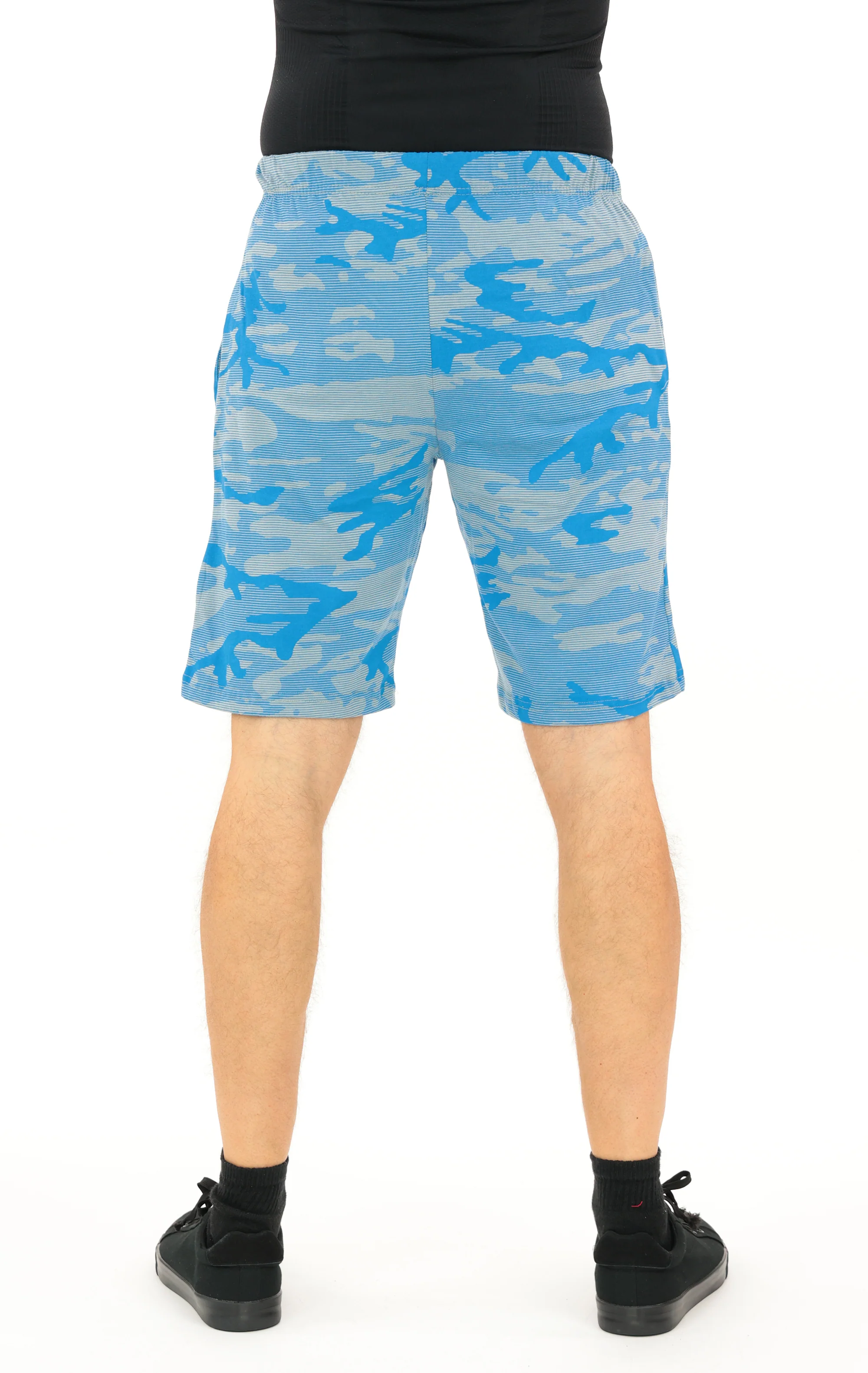 Zubaz NFL Adult Unisex Z88 Camo Lines Shorts, Detroit Lions - Image 27
