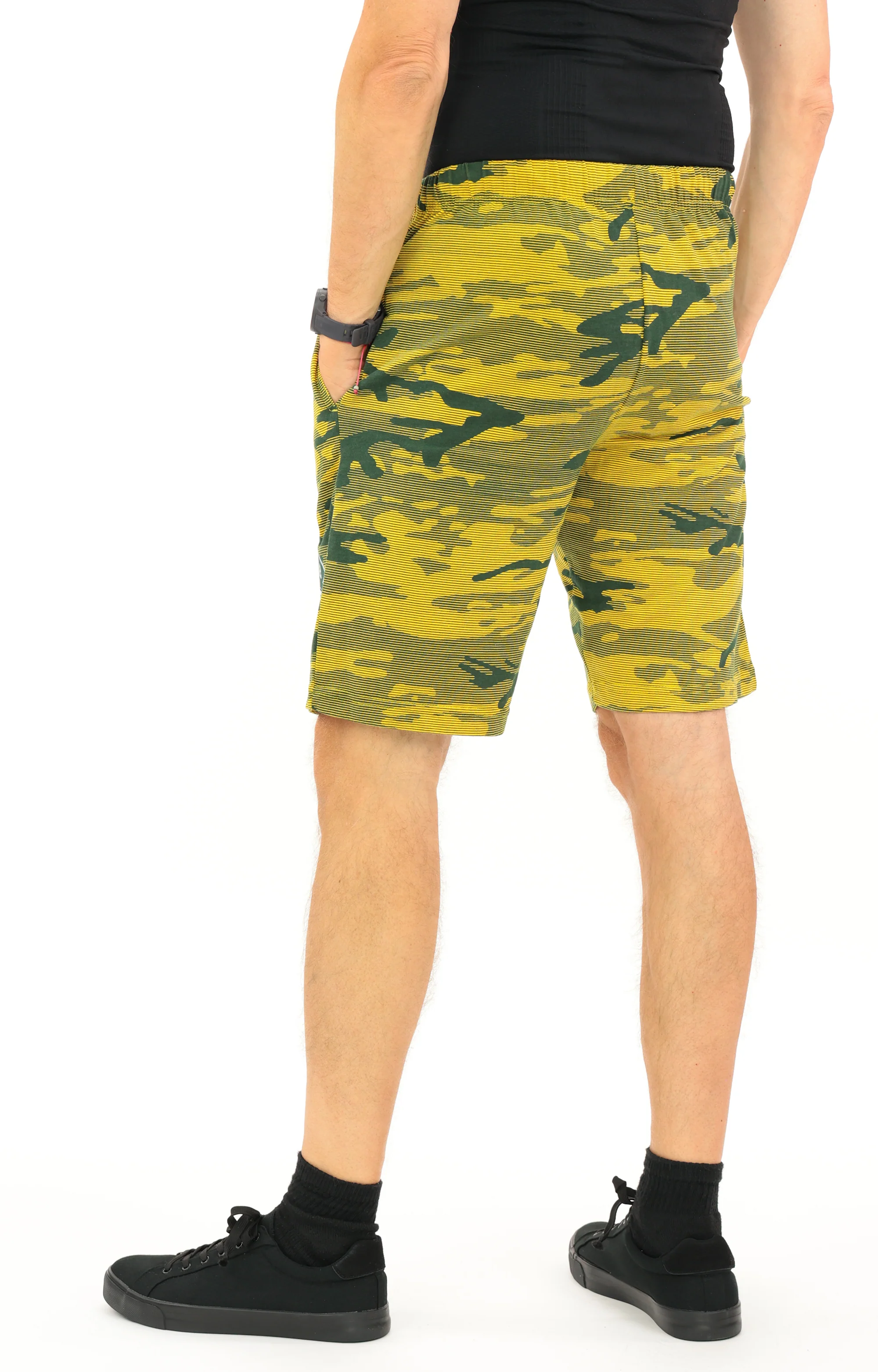 Zubaz NFL Adult Unisex Z88 Camo Lines Shorts, Green Bay Packers - Image 34