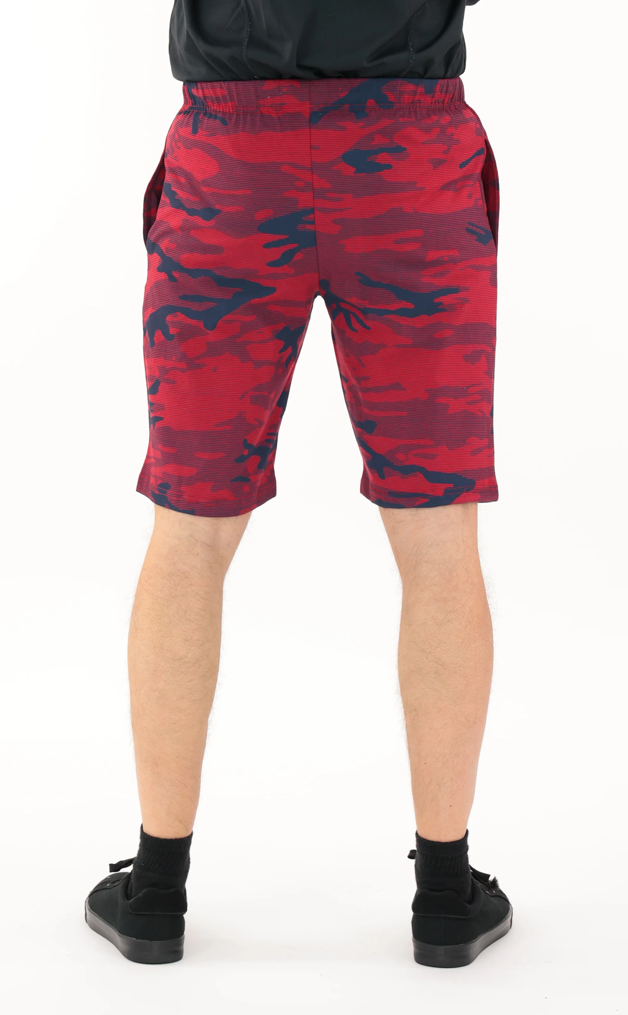Zubaz NFL Adult Unisex Z88 Camo Lines Shorts, New England Patriots - Image 36