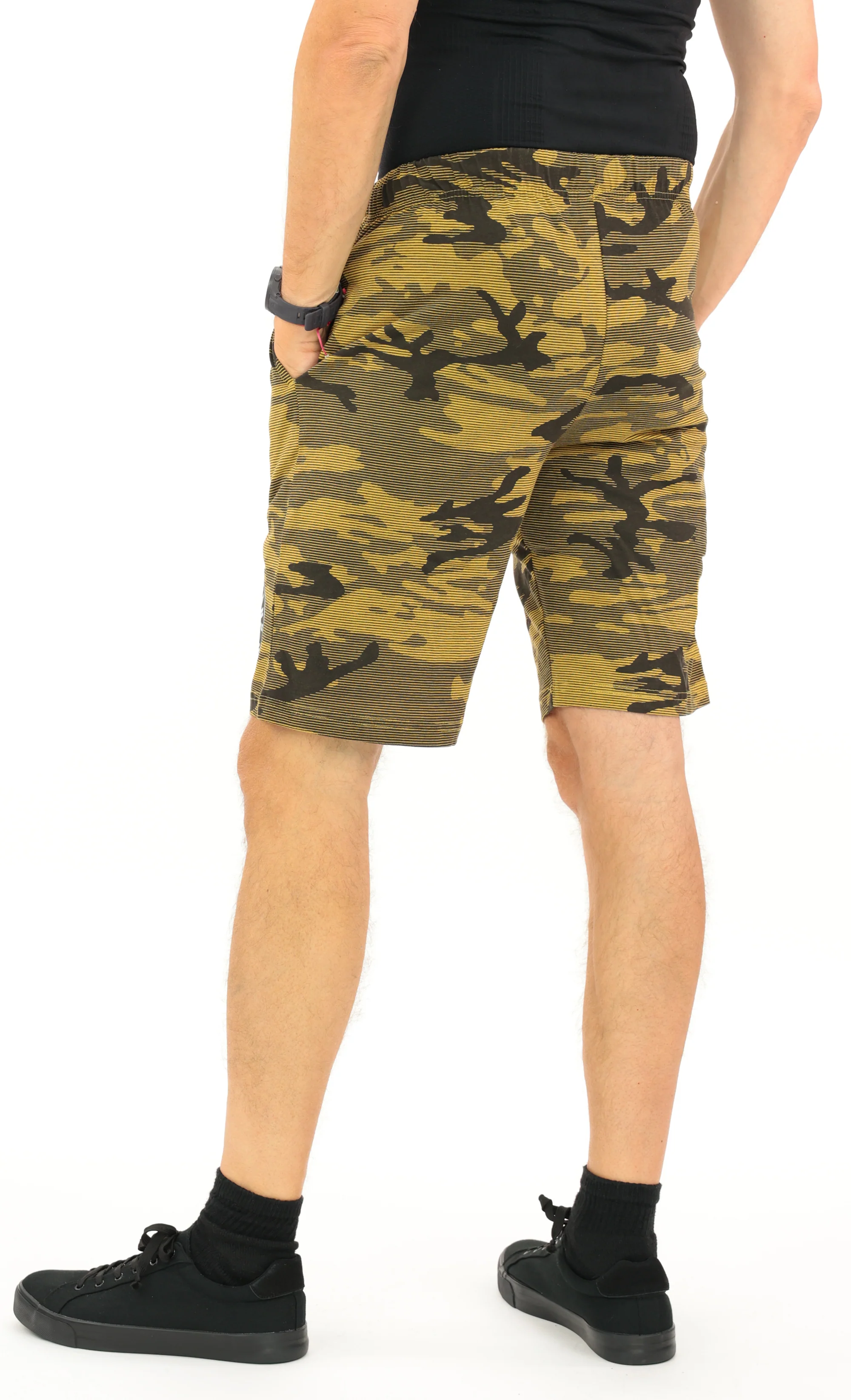 Zubaz NFL Adult Unisex Z88 Camo Lines Shorts, New Orleans Saints - Image 18