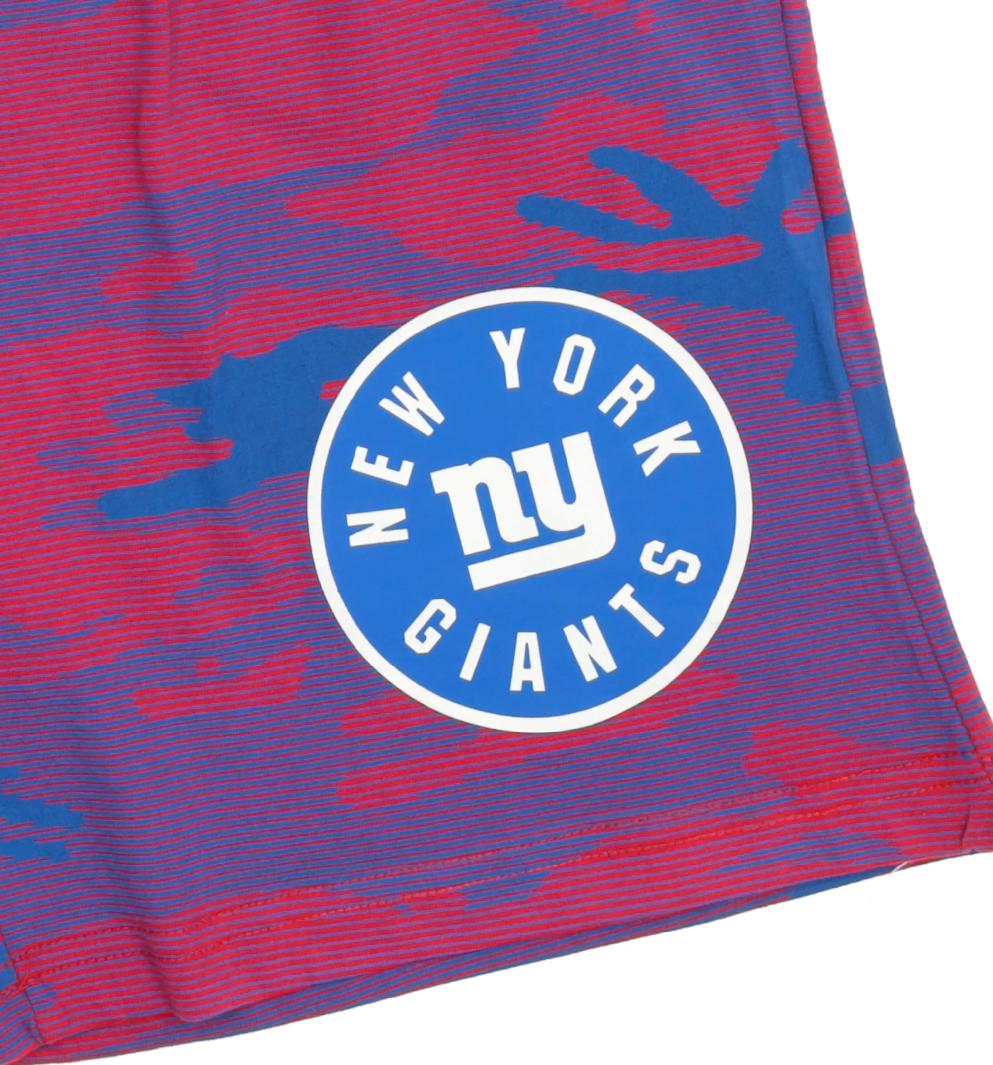 Zubaz NFL Adult Unisex Z88 Camo Lines Shorts, New York Giants - Image 51