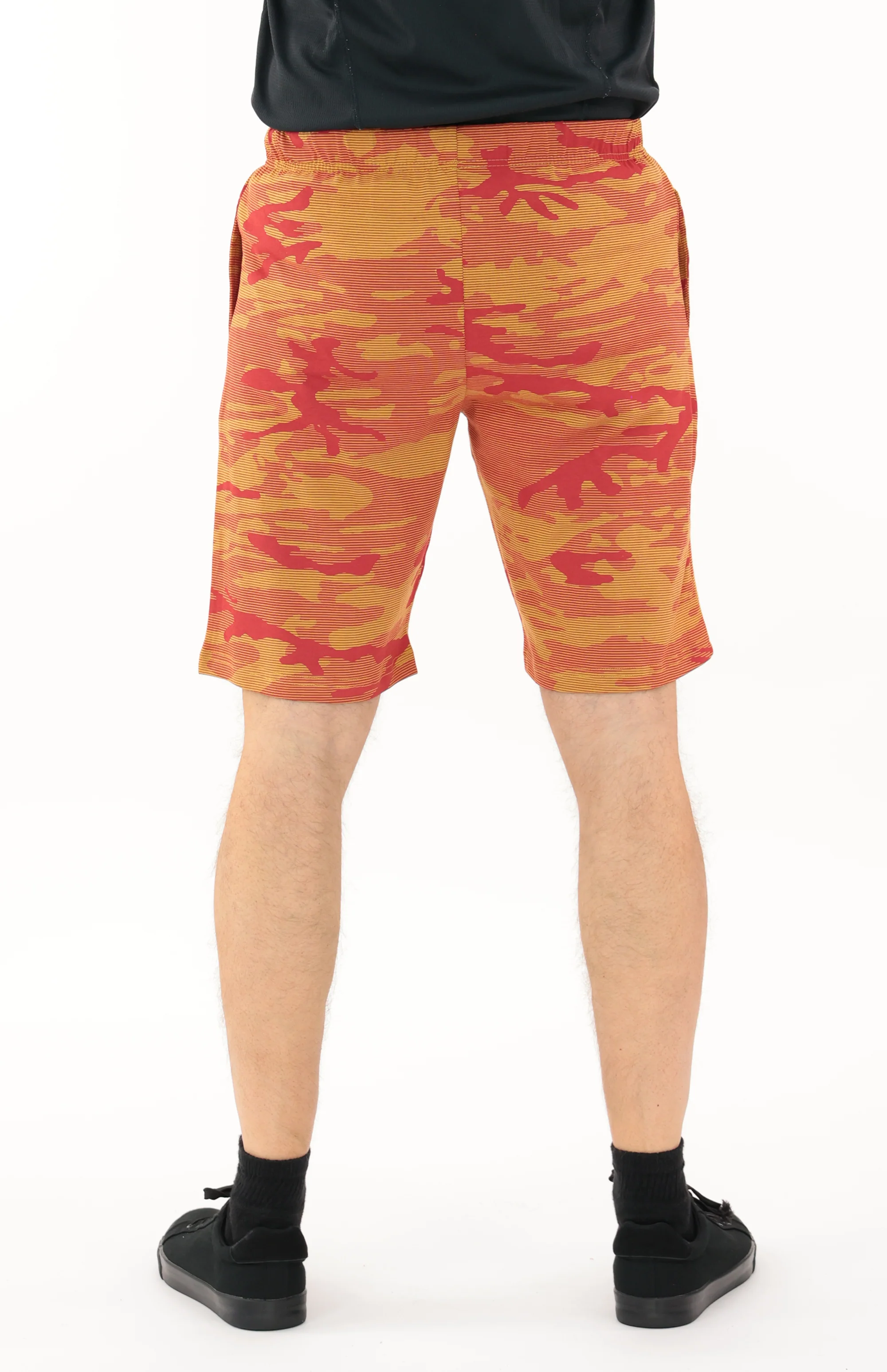 Zubaz NFL Adult Unisex Z88 Camo Lines Shorts, San Francisco 49ers - Image 5