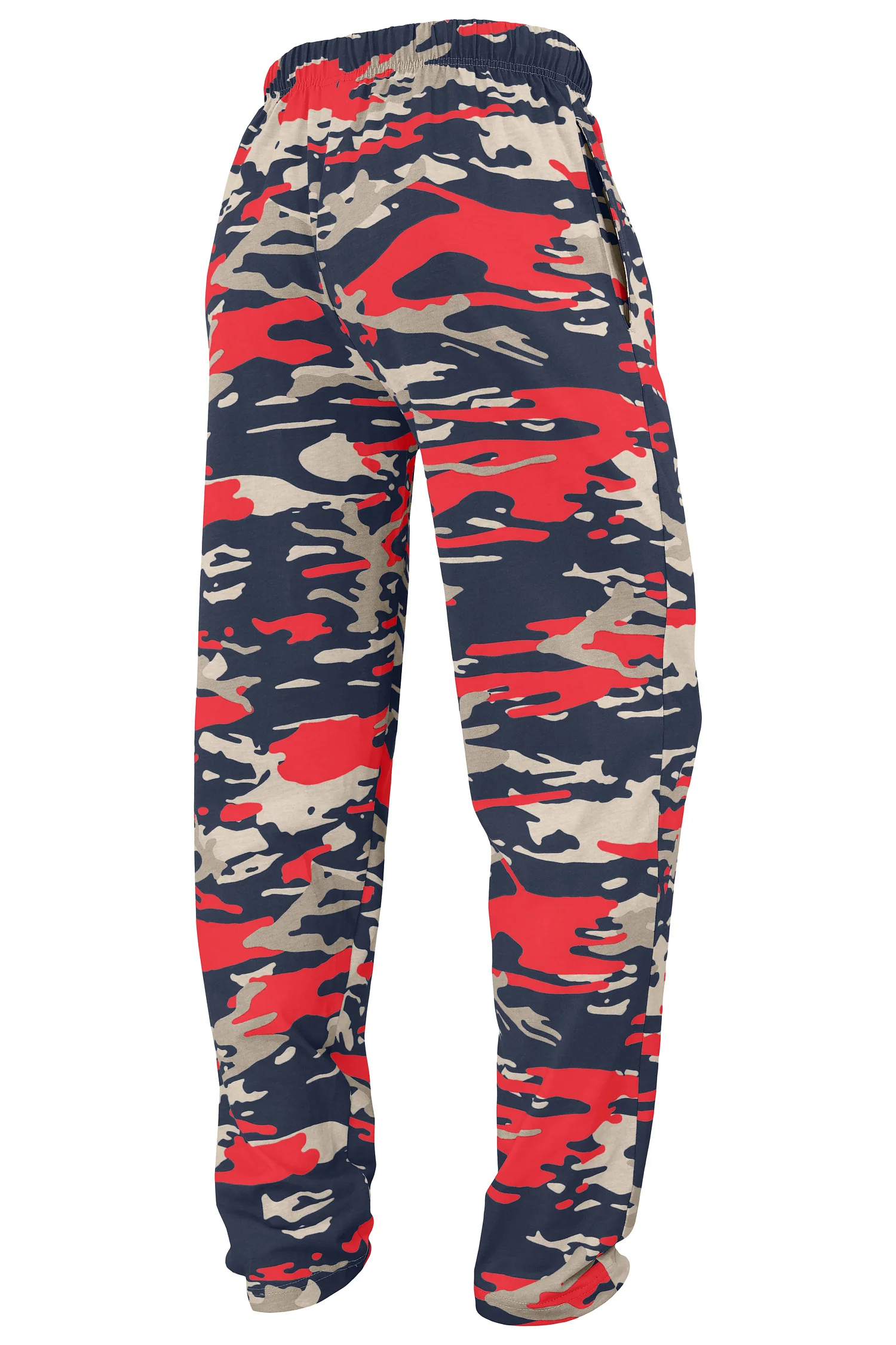 Zubaz NFL Adult Unisex Z88 Embroidered Alt Camo Pants, Houston Texans - Image 2