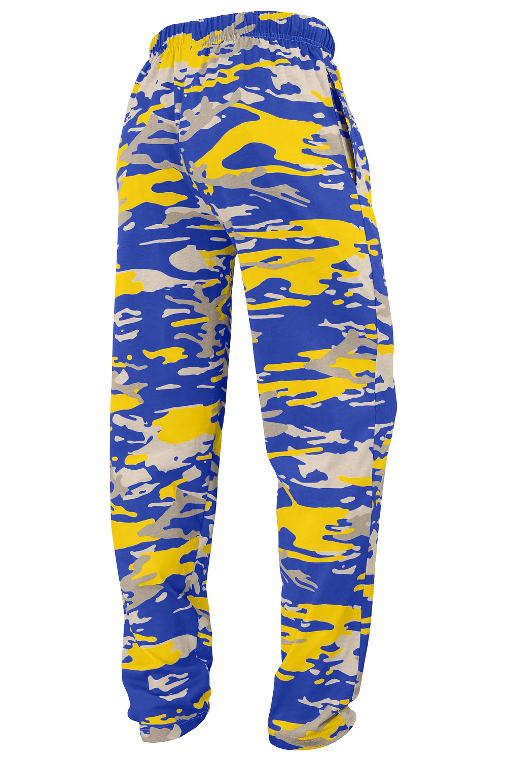 Zubaz NFL Adult Unisex Z88 Embroidered Alt Camo Pants, Los Angeles Rams - Image 2