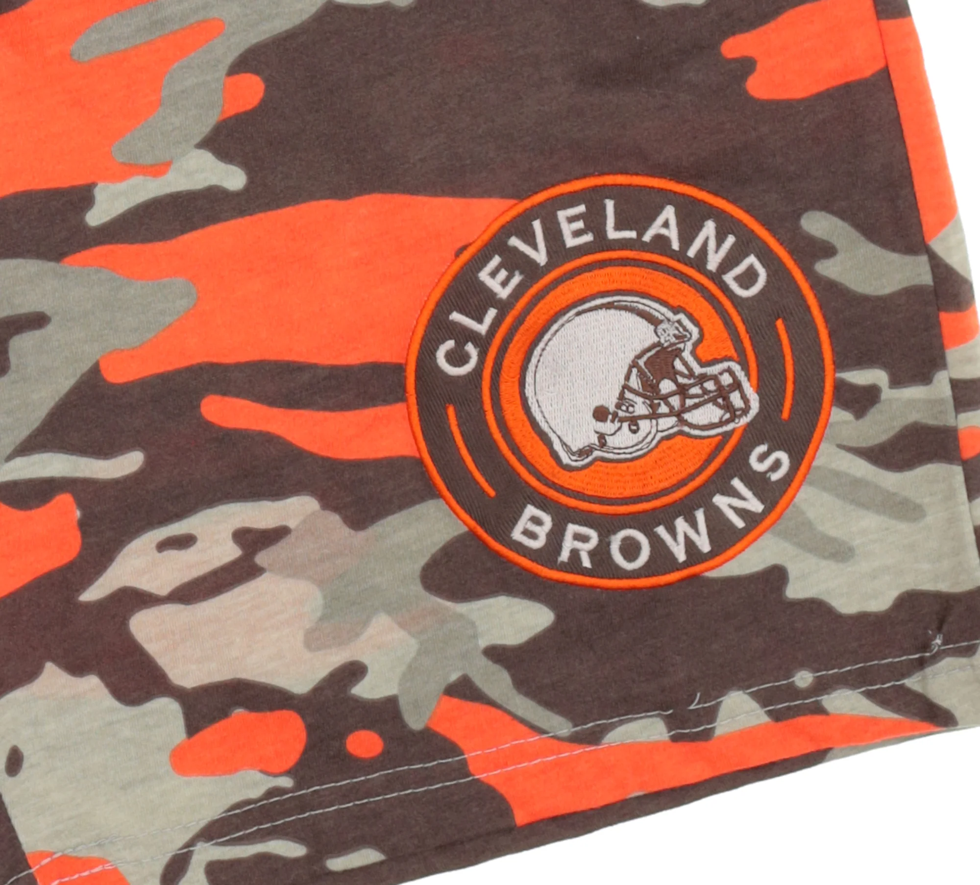 Zubaz NFL Adult Unisex Z88 Embroidered Alt Camo Shorts, Cleveland Browns - Image 51