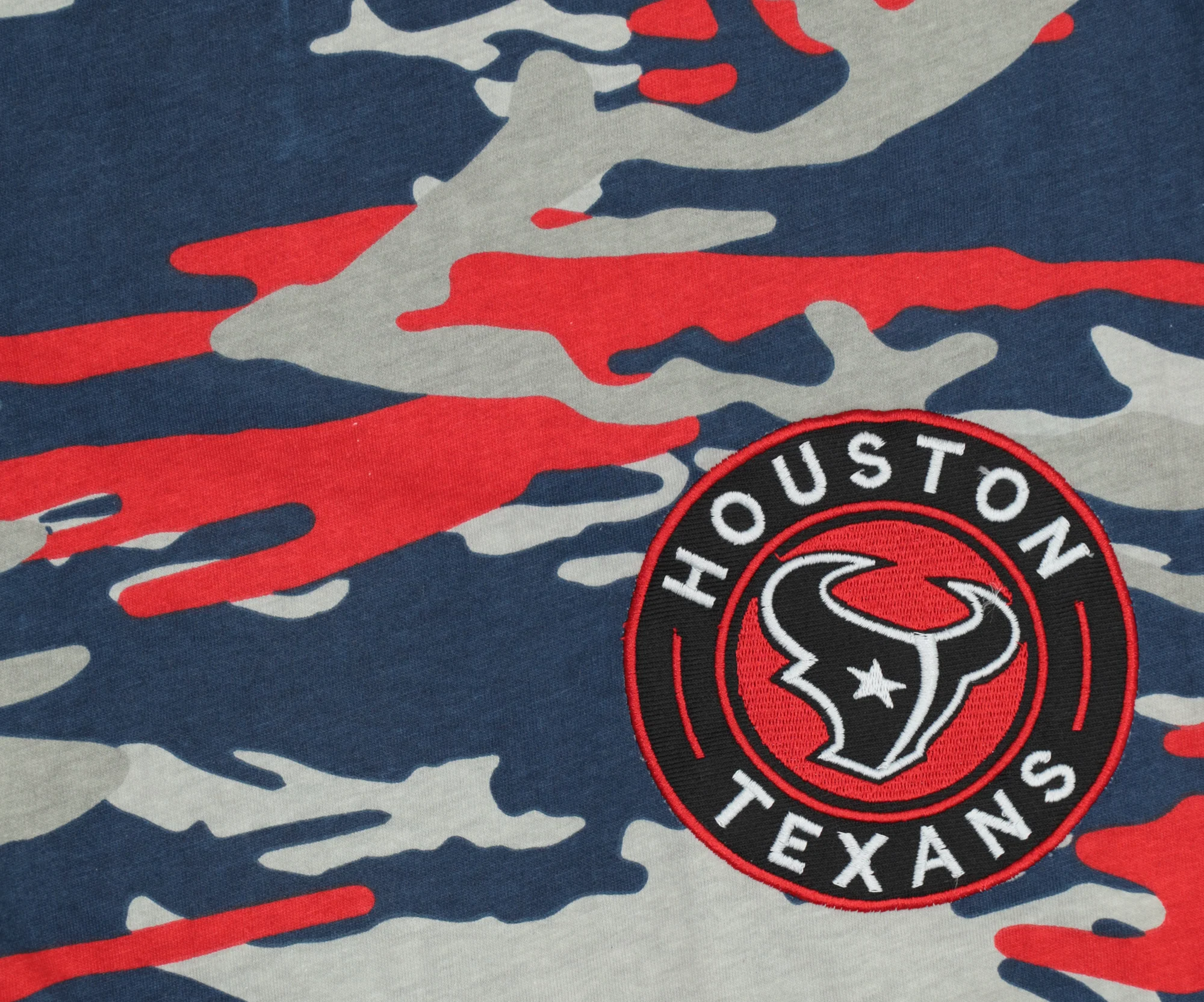 Zubaz NFL Adult Unisex Z88 Embroidered Alt Camo Shorts, Houston Texans - Image 5