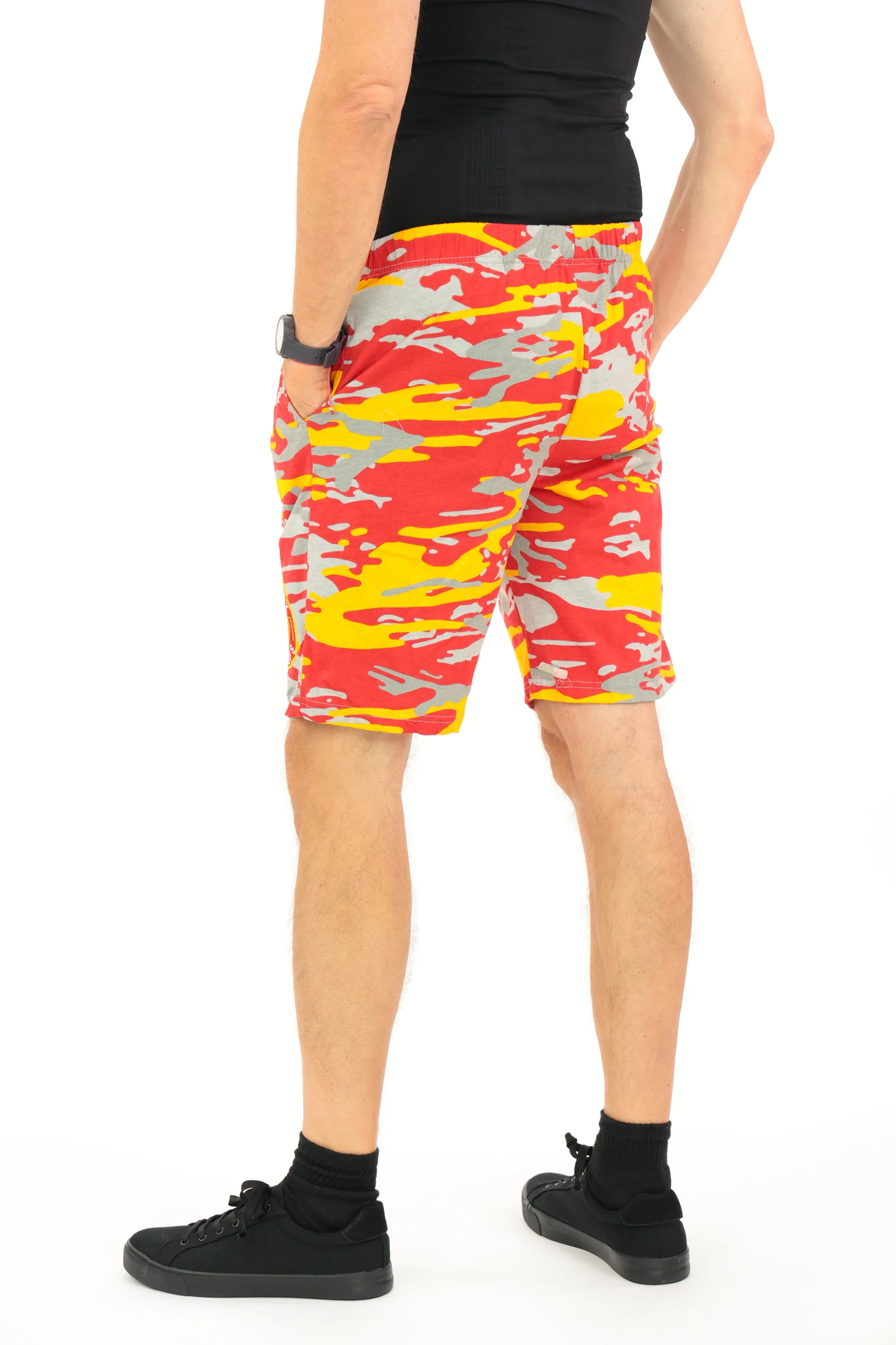 Zubaz NFL Adult Unisex Z88 Embroidered Alt Camo Shorts, Kansas City Chiefs - Image 8