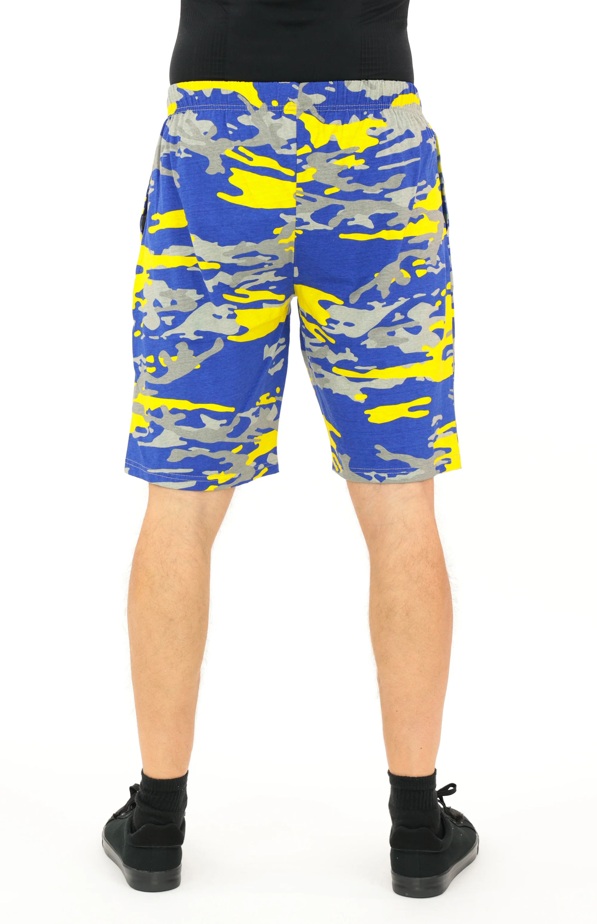 Zubaz NFL Adult Unisex Z88 Embroidered Alt Camo Shorts, Los Angeles Rams - Image 35