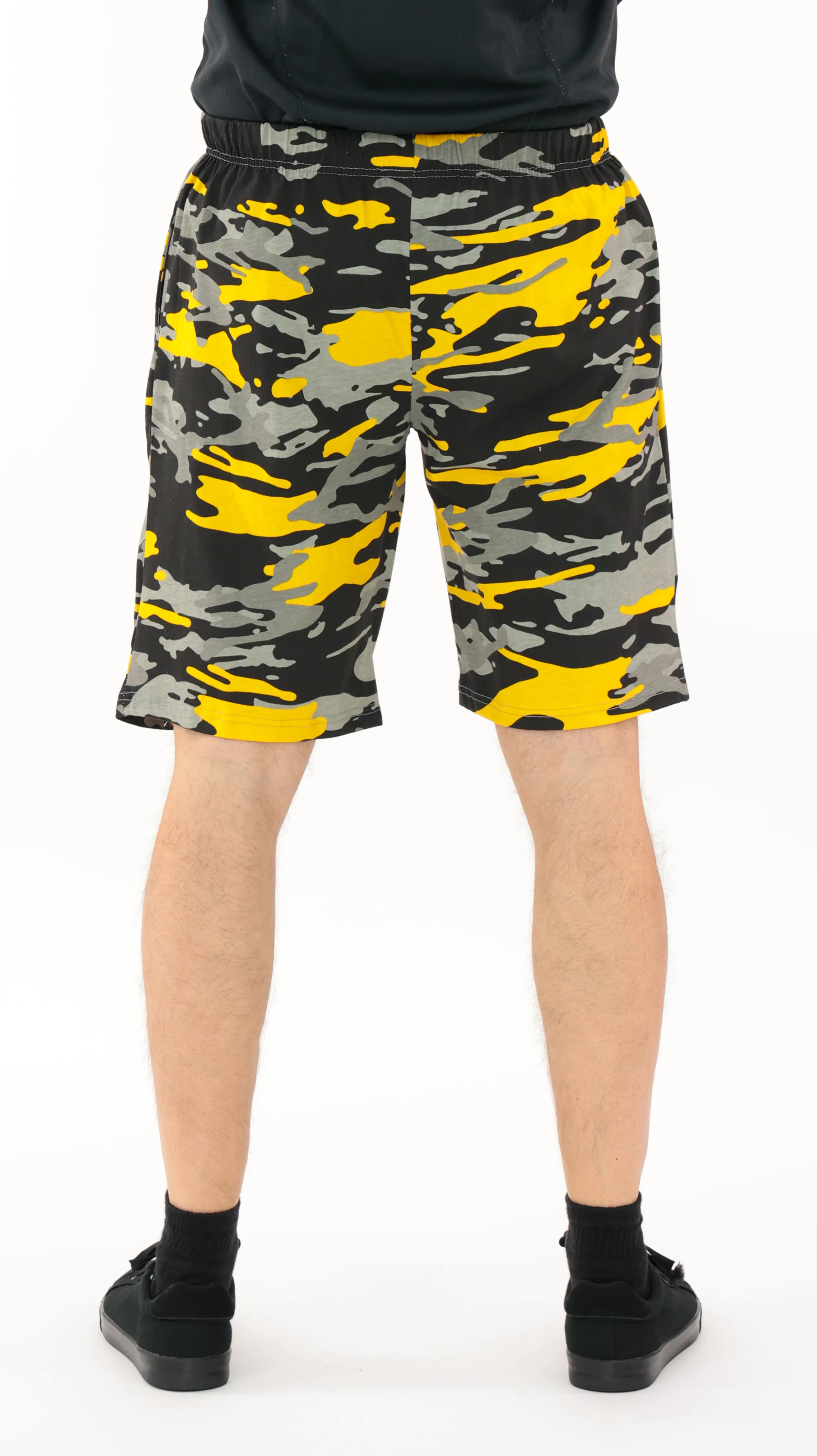 Zubaz NFL Adult Unisex Z88 Embroidered Alt Camo Shorts, Pittsburgh Steelers - Image 21