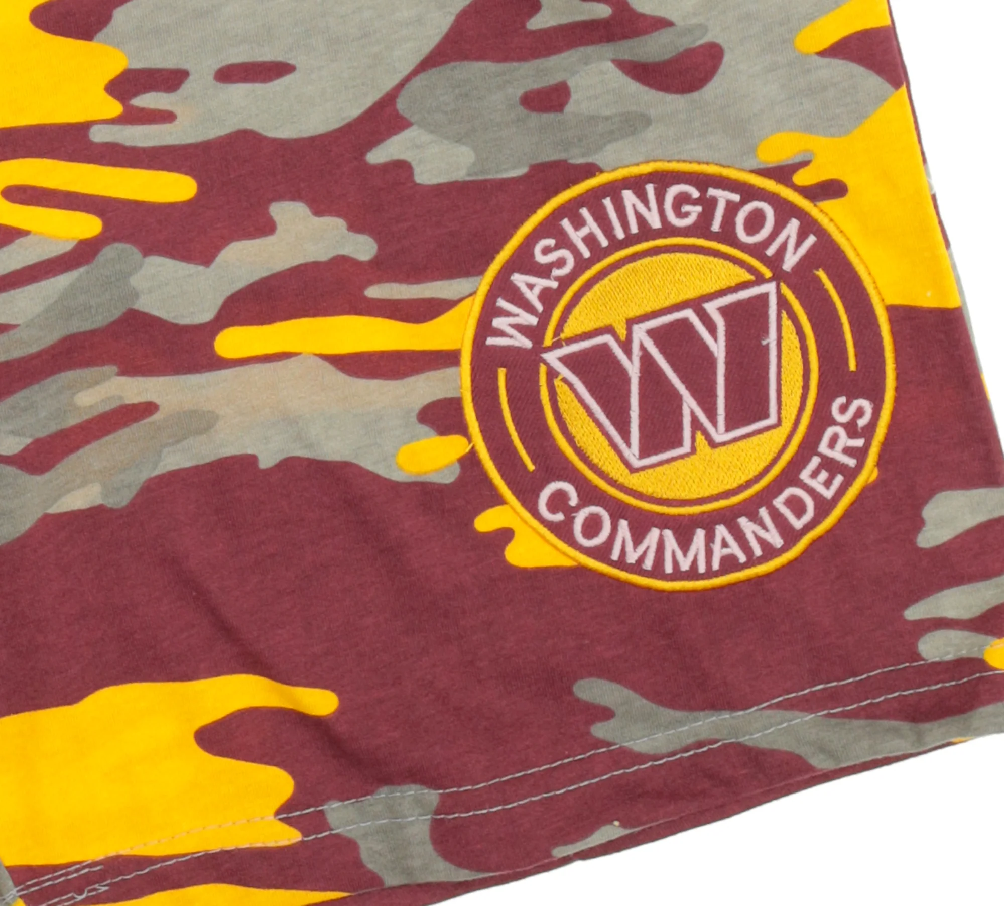 Zubaz NFL Adult Unisex Z88 Embroidered Alt Camo Shorts, Washington Commanders - Image 51