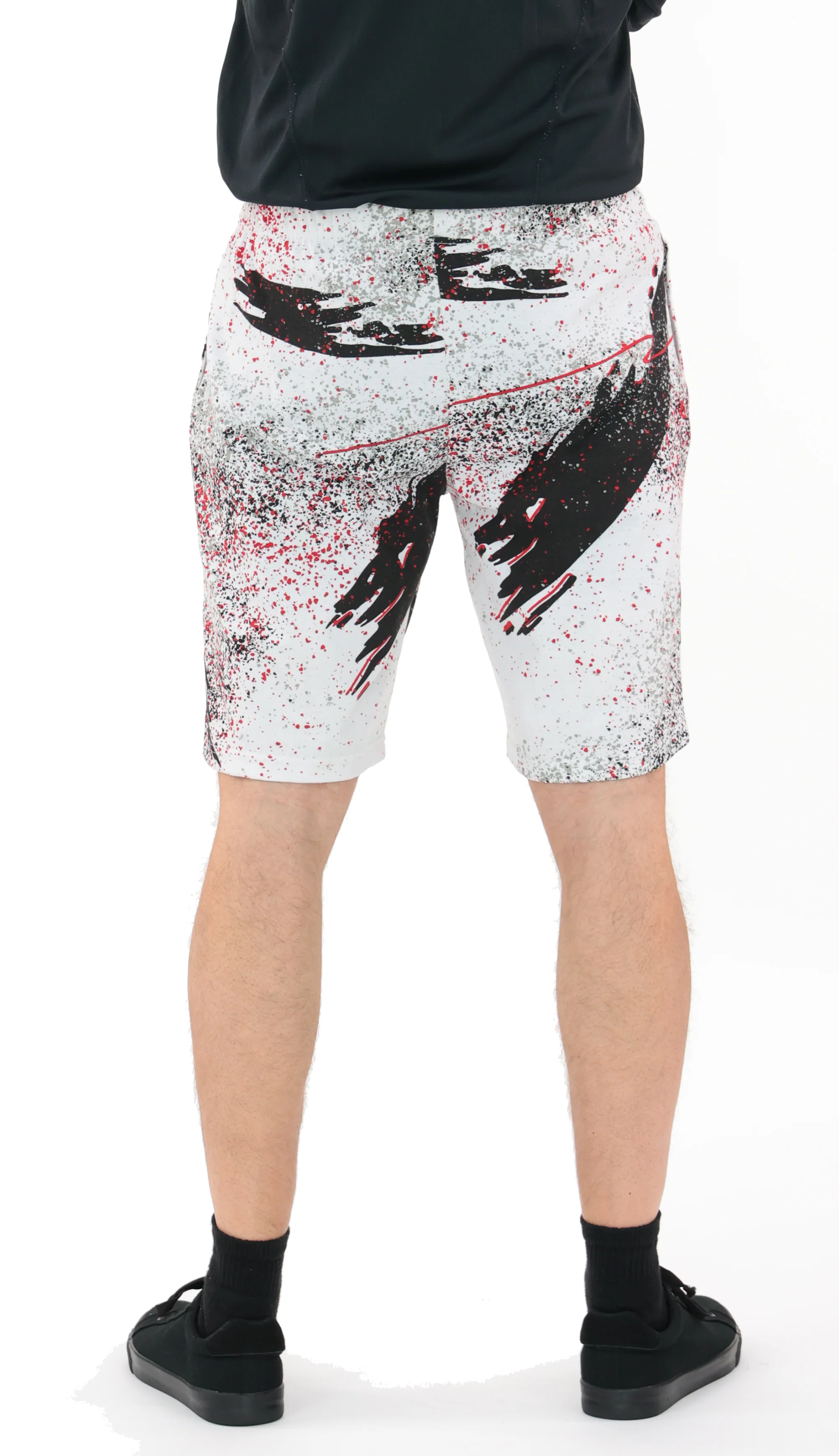 Zubaz NFL Adult Unisex Z88 Embroidered Confetti 3 Team Color Shorts, Tampa Bay Buccaneers - Image 11