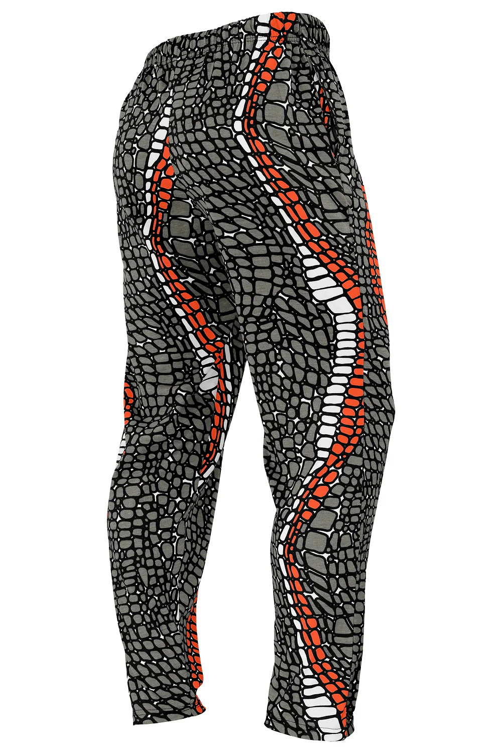 Zubaz NFL Adult Unisex Z88 Embroidered Gator 3 Color Pants, Cincinnati Bengals - Image 2
