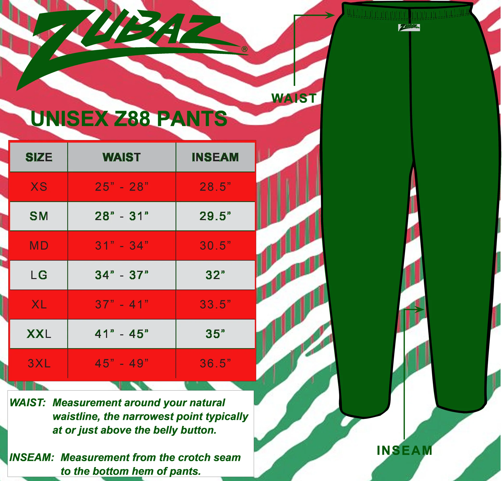 Zubaz NFL Adult Unisex Z88 Embroidered Holiday Ombre Pants, Indianapolis Colts - Image 5