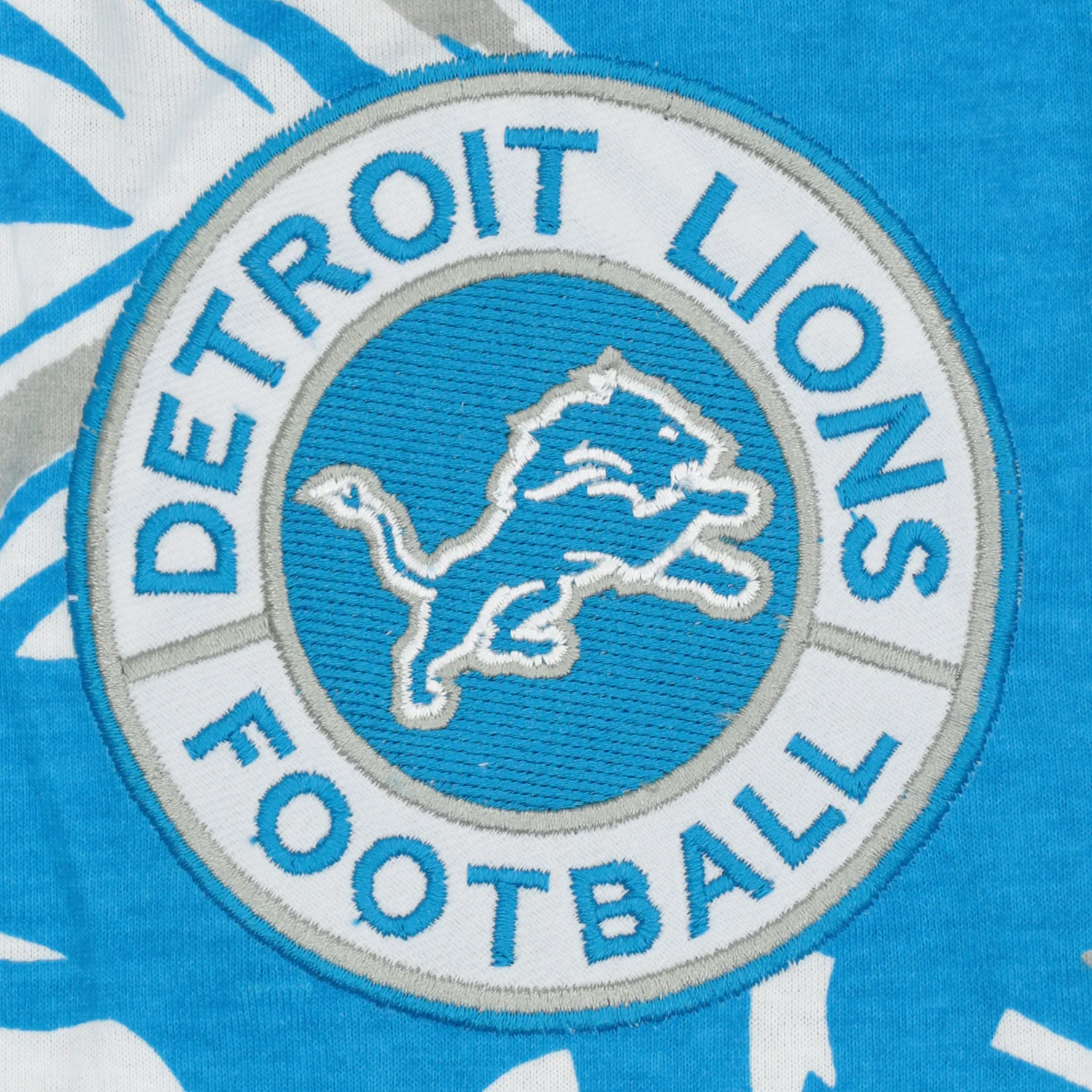 Zubaz NFL Adult Unisex Z88 Embroidered Leaf 3 Color Pants, Detroit Lions - Image 4
