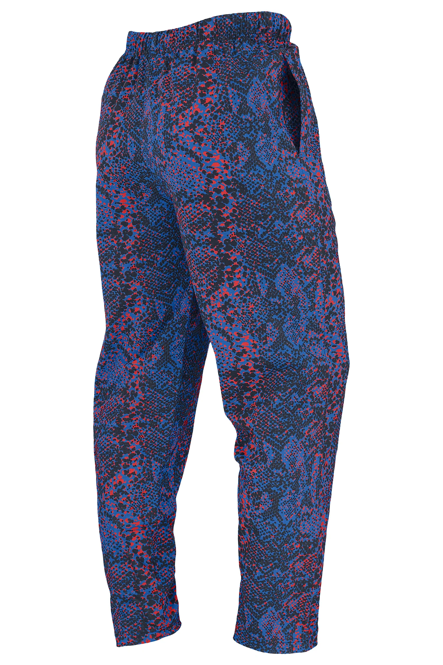 Zubaz NFL Adult Unisex Z88 Embroidered Post Pattern Pant, Buffalo Bills, X-Small - Image 2