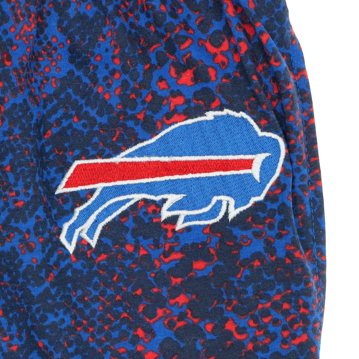 Zubaz NFL Adult Unisex Z88 Embroidered Post Pattern Pant, Buffalo Bills, X-Small - Image 3
