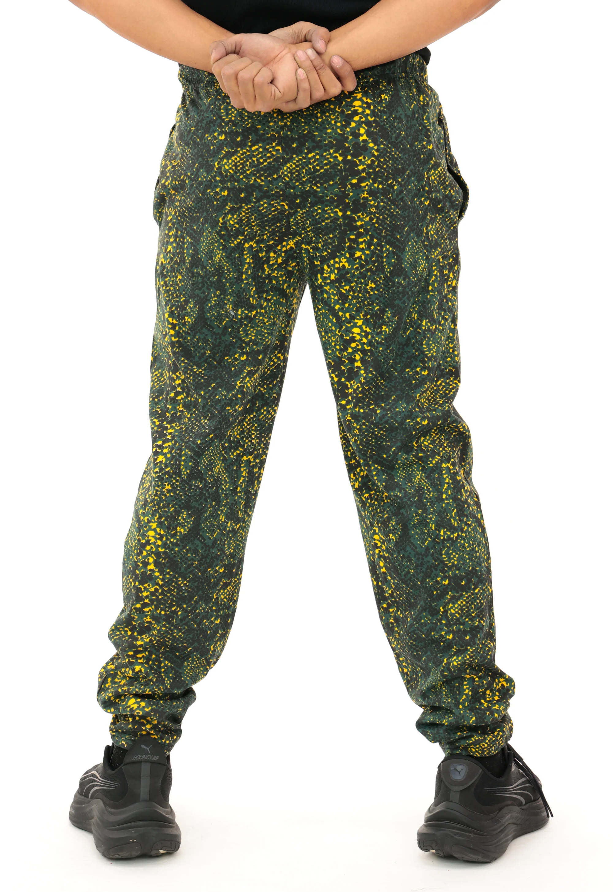 Zubaz NFL Adult Unisex Z88 Embroidered Post Pattern Pant, Green Bay Packers, X-Small - Image 5