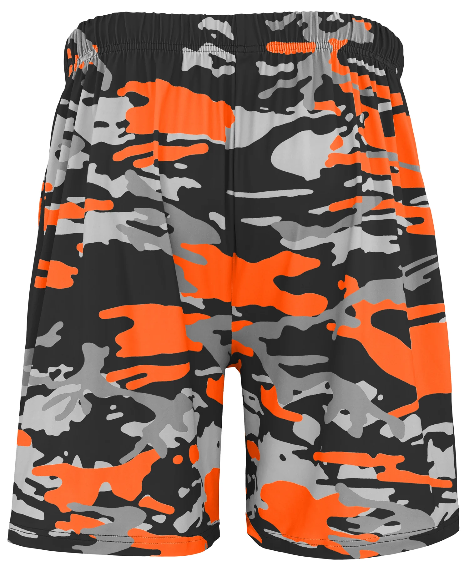 Zubaz NFL Men's 7in Alternate Camo Established Block Text Shorts, Cincinnati Bengals - Image 3