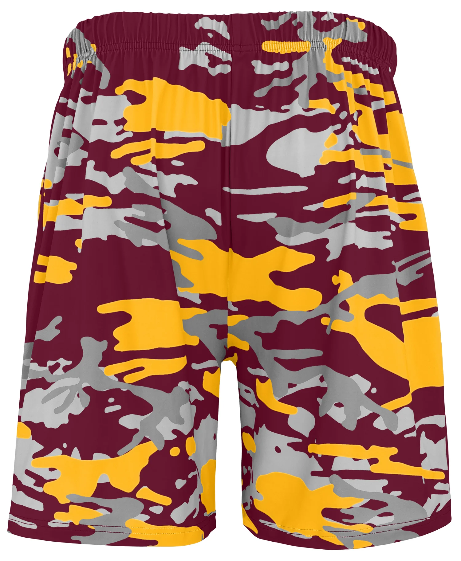 Zubaz NFL Men's 7in Alternate Camo Established Block Text Shorts, Washington Commanders - Image 3