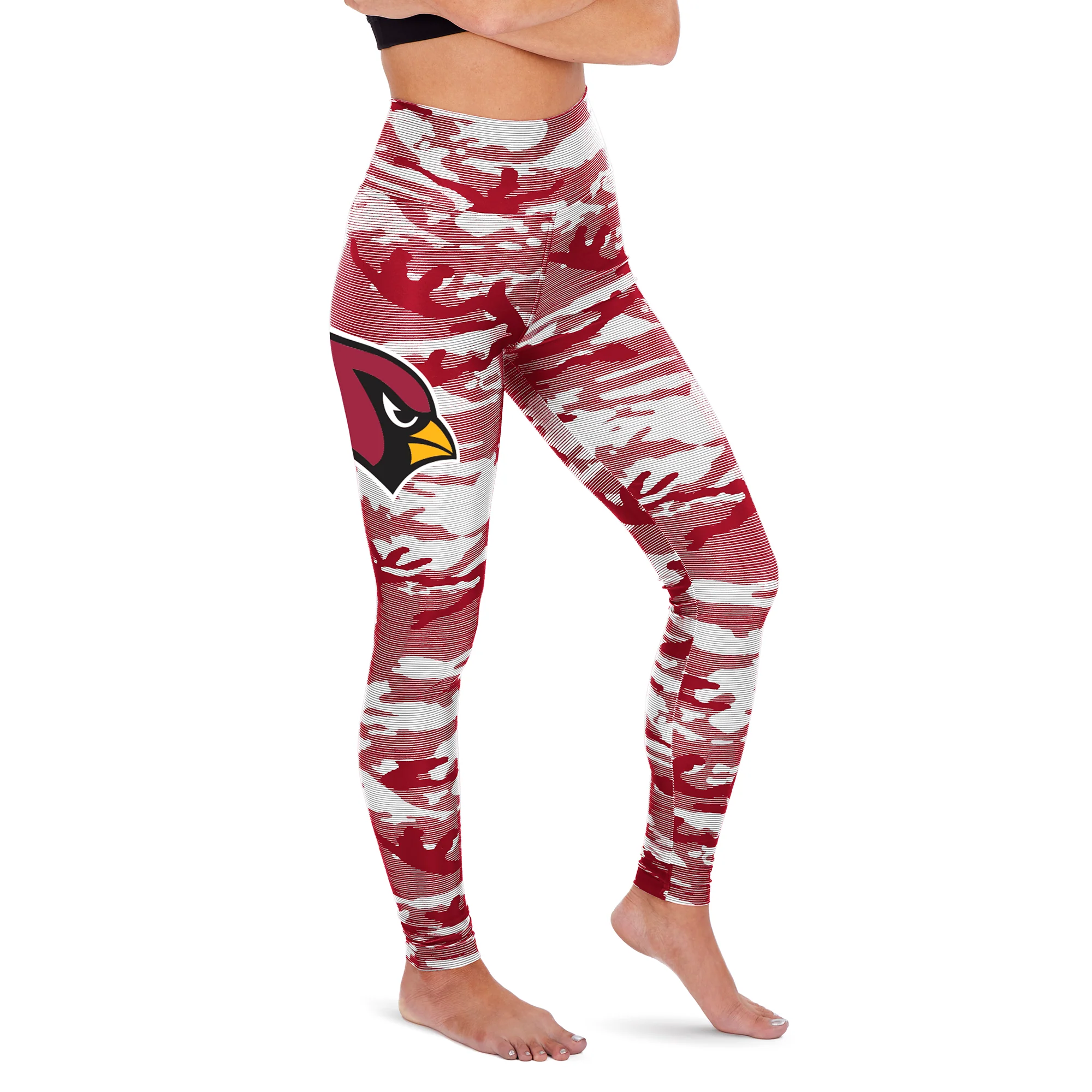 Zubaz NFL Arizona Cardinals Women's Camo Print Legging - Image 5